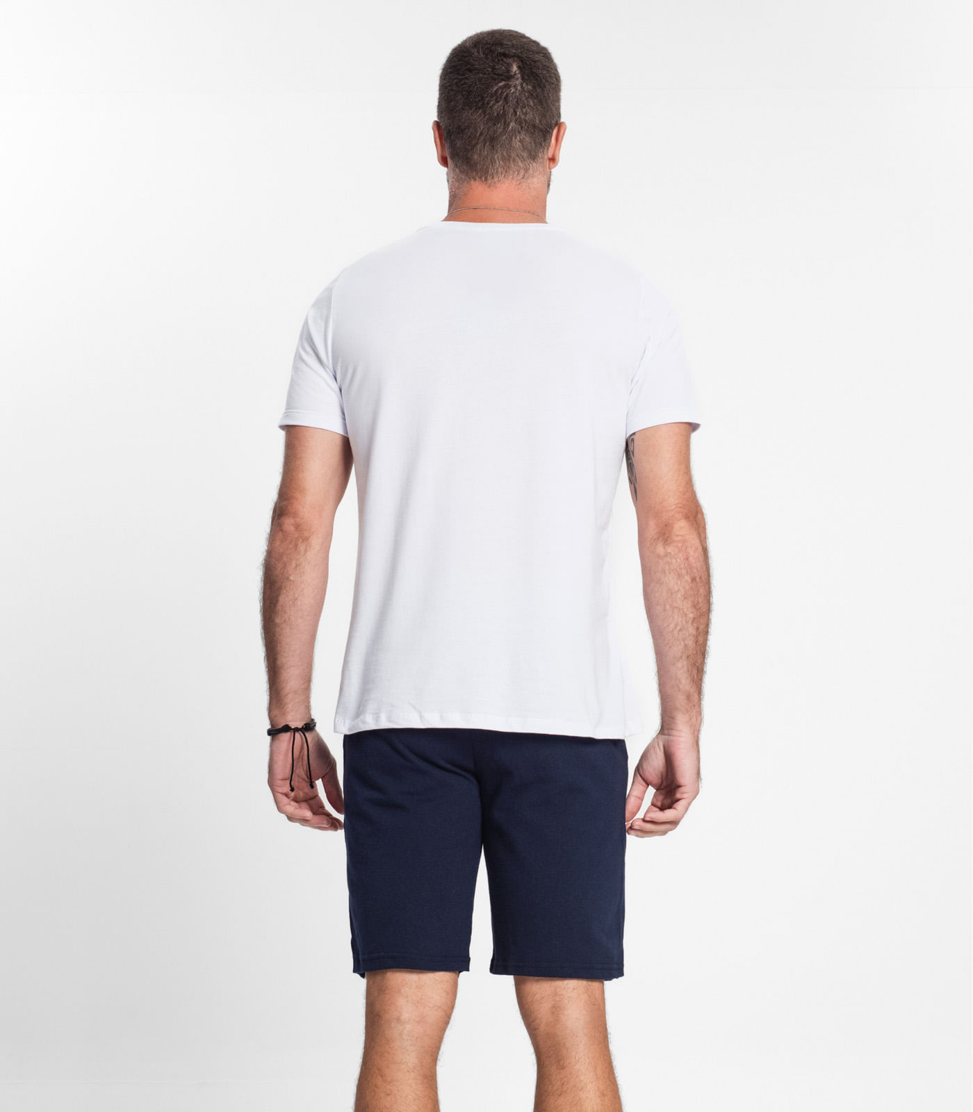 Kit 3 Bermudas De Moletom Masculina Select Sortido - Imagem 6