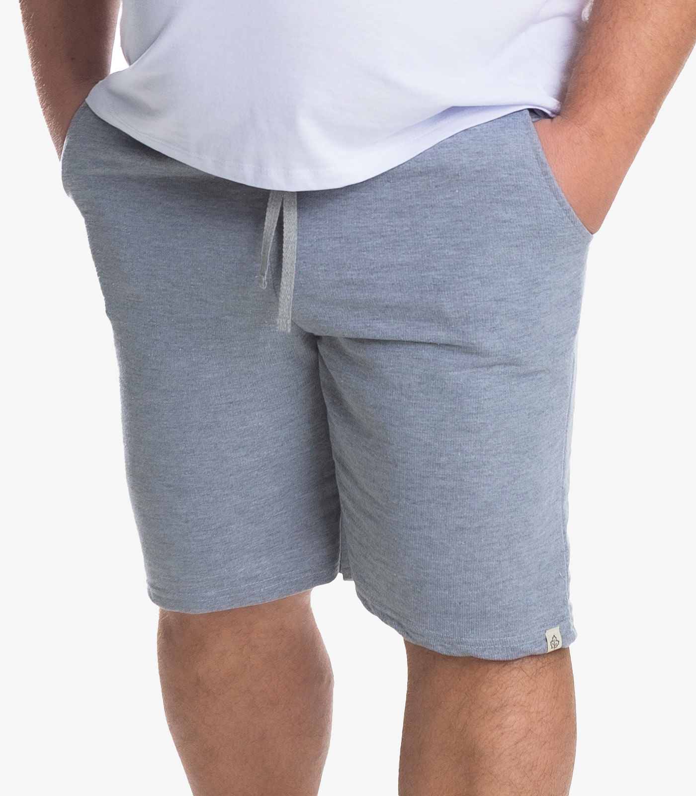 Kit 3 Bermudas Masculina Moletom Plus Size Select Sortido - Imagem 6