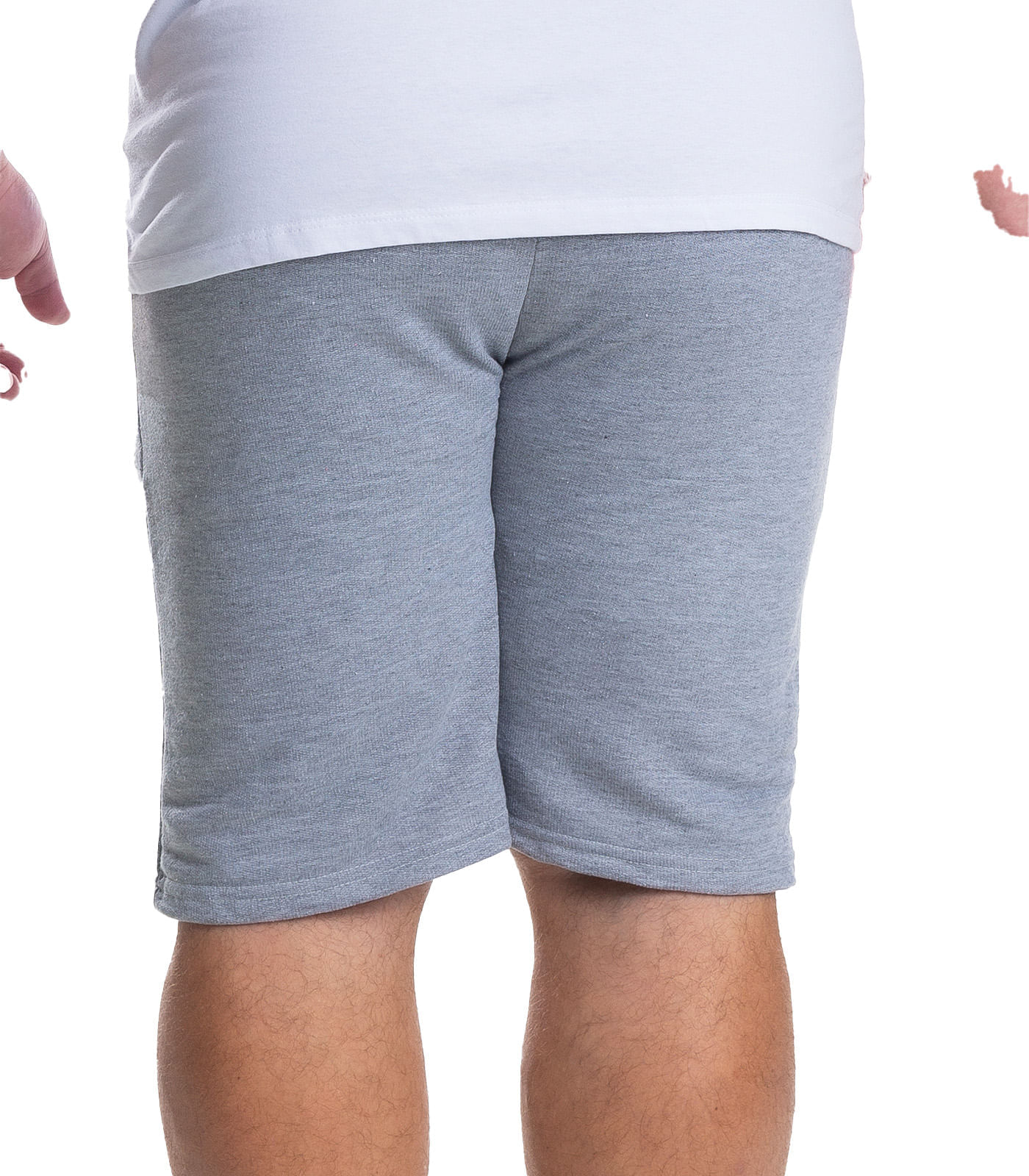 Kit 3 Bermudas Masculina Moletom Plus Size Select Sortido - Imagem 10