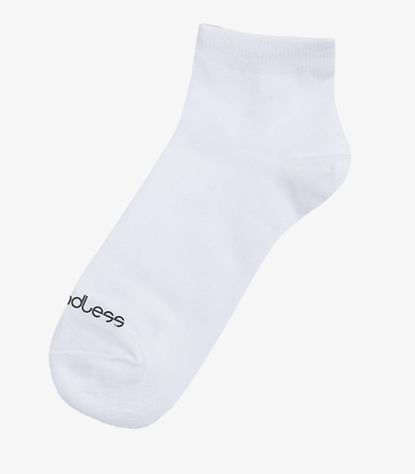 Kit 6 Pares De Meias Cano Curto Adulto Endless Branco - Imagem 2