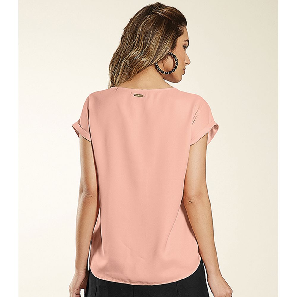 Blusa Feminina Rovitex Rosa Rovitex