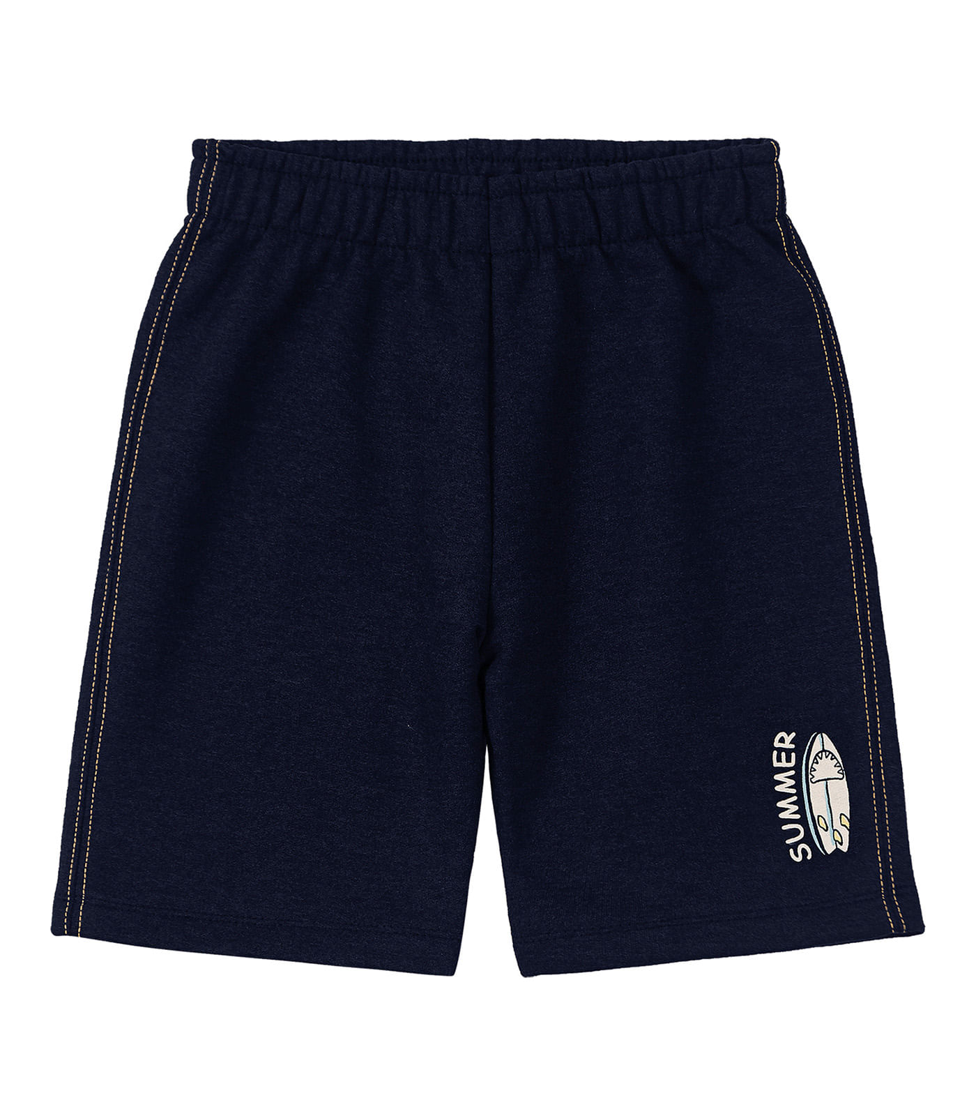 Bermuda Infantil Menino Com Estampa Rovi Kids Azul
