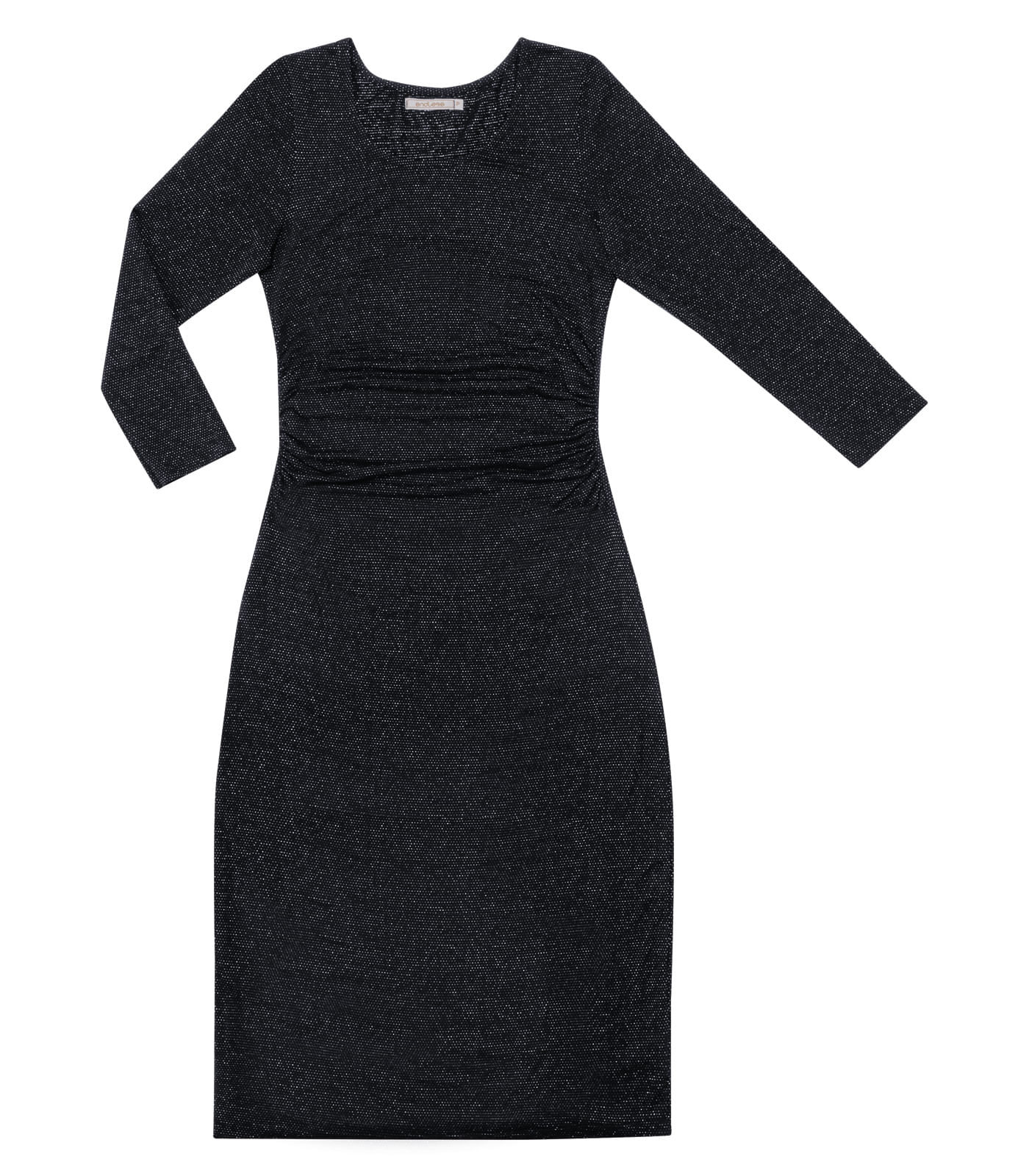 Vestido Midi Feminino Endless Preto - Imagem 5