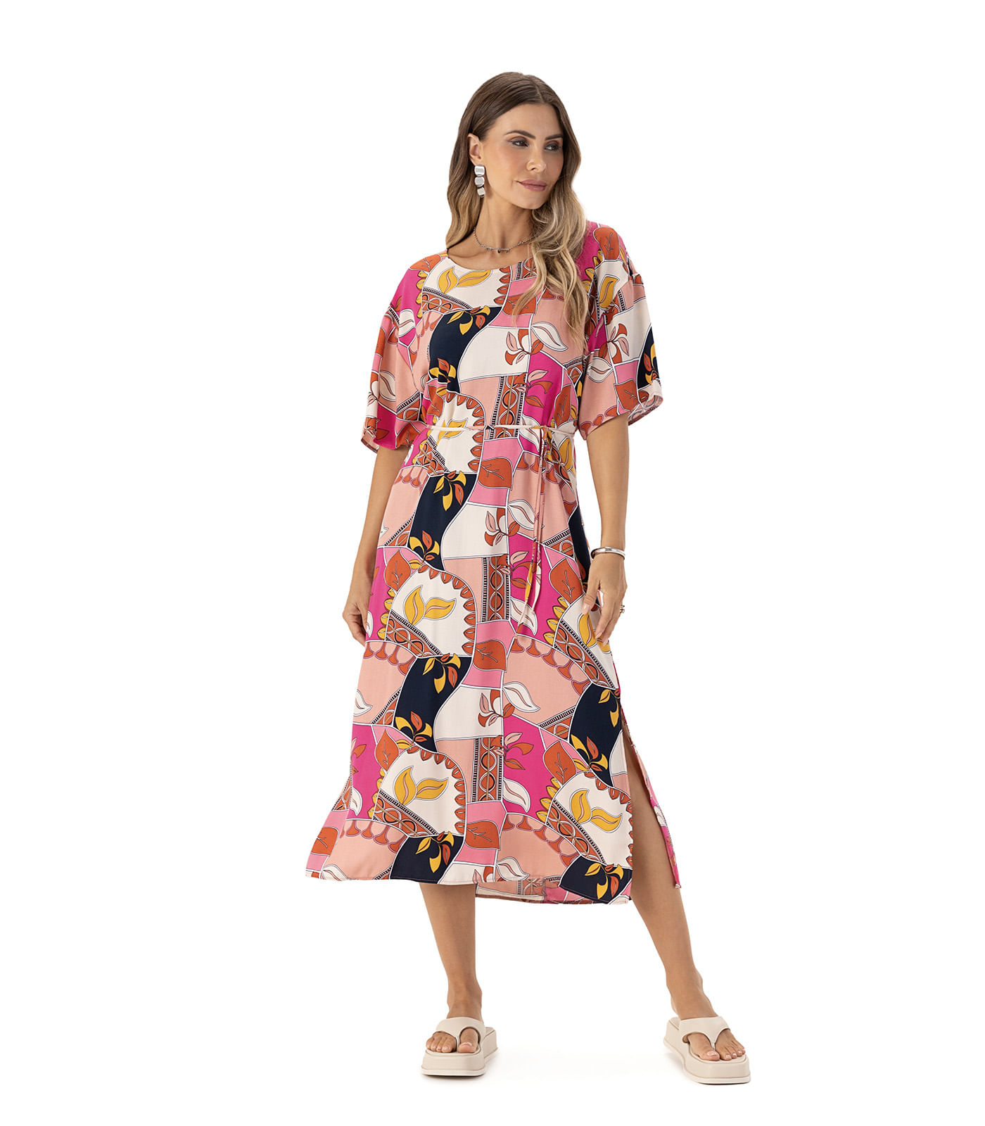 Vestido Midi Infinita Cor Sortida