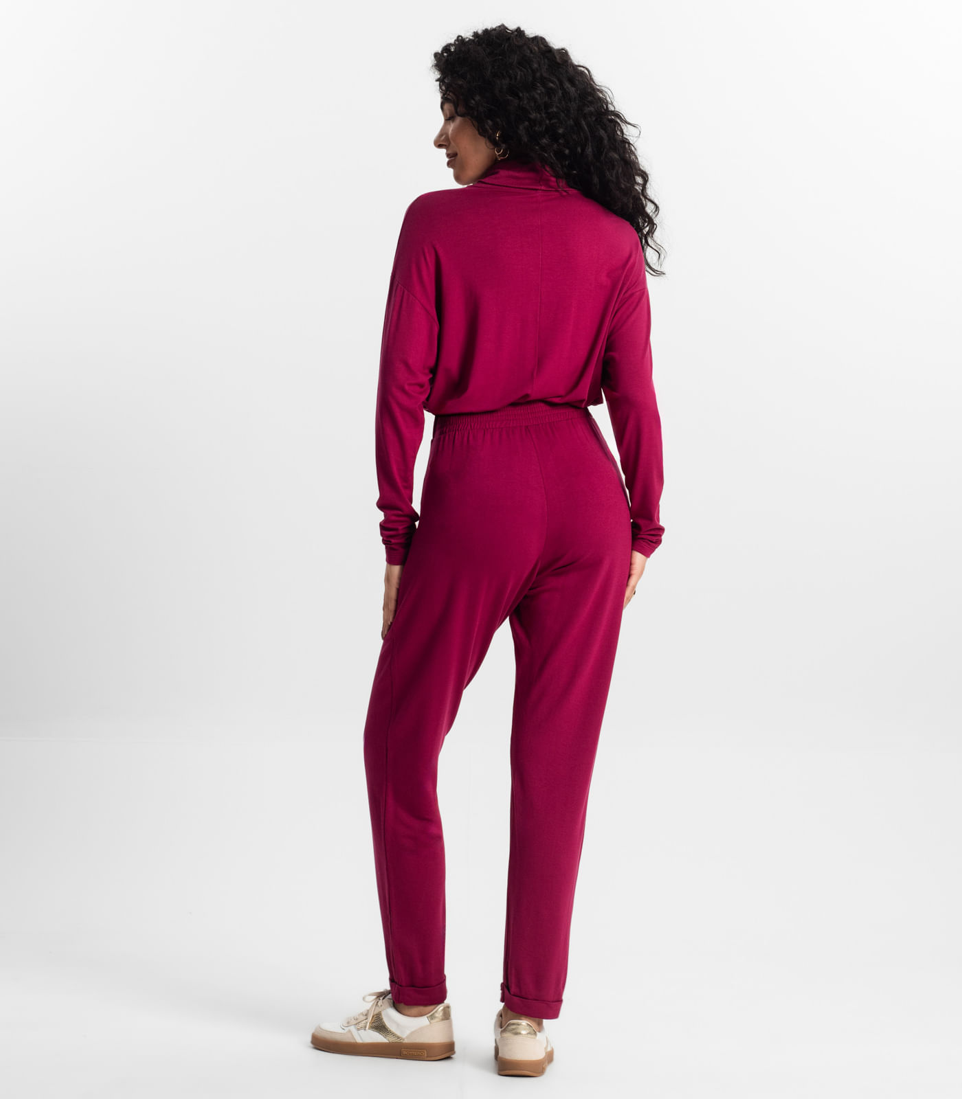 Calça Feminina Rovitex Vermelho - Imagem 3