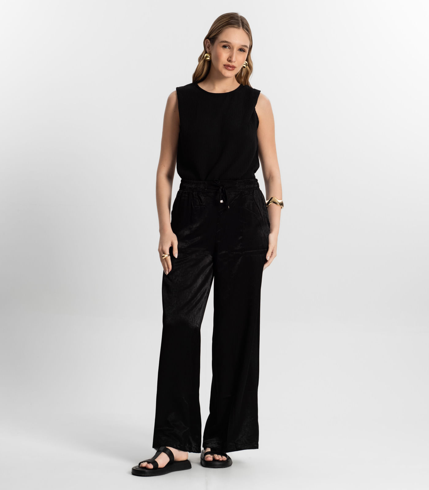 Regata Feminina Air Flow Endless Preto - Imagem 4