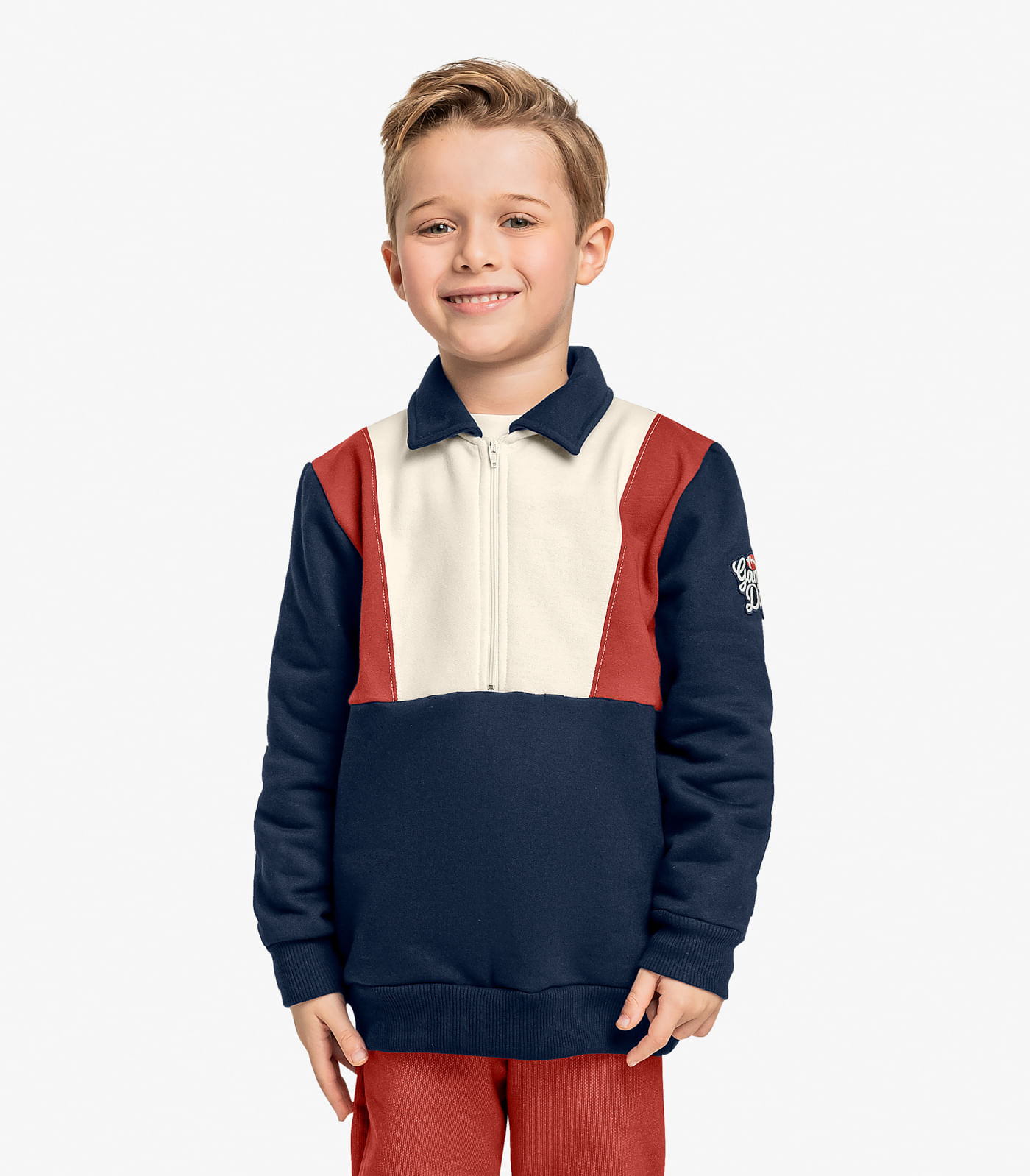 Moletom Infantil Menino Trick Nick Azul