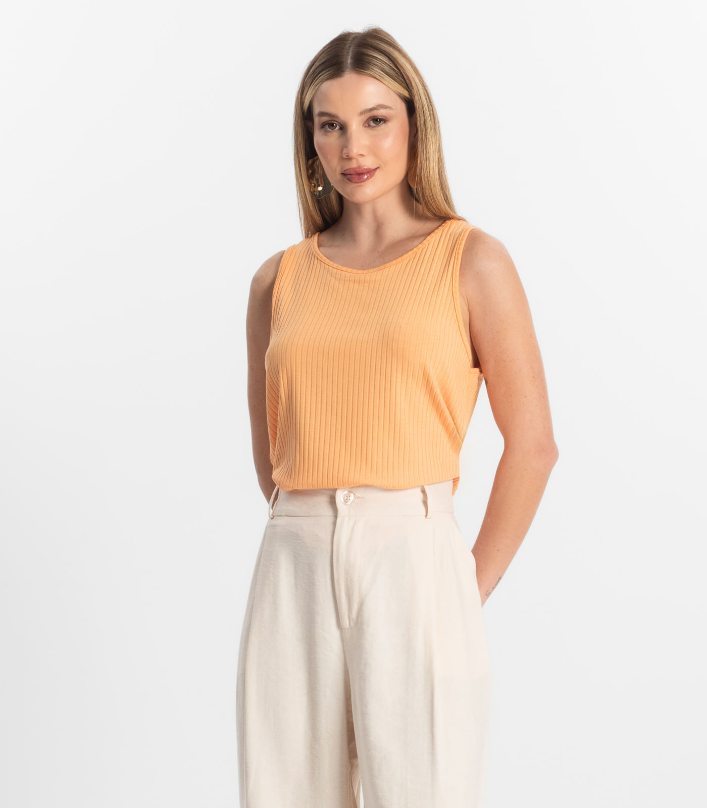 Regata Feminina Select Laranja