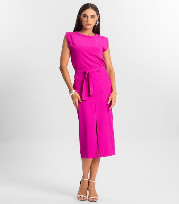 Saia Feminina Midi Endless Rosa P