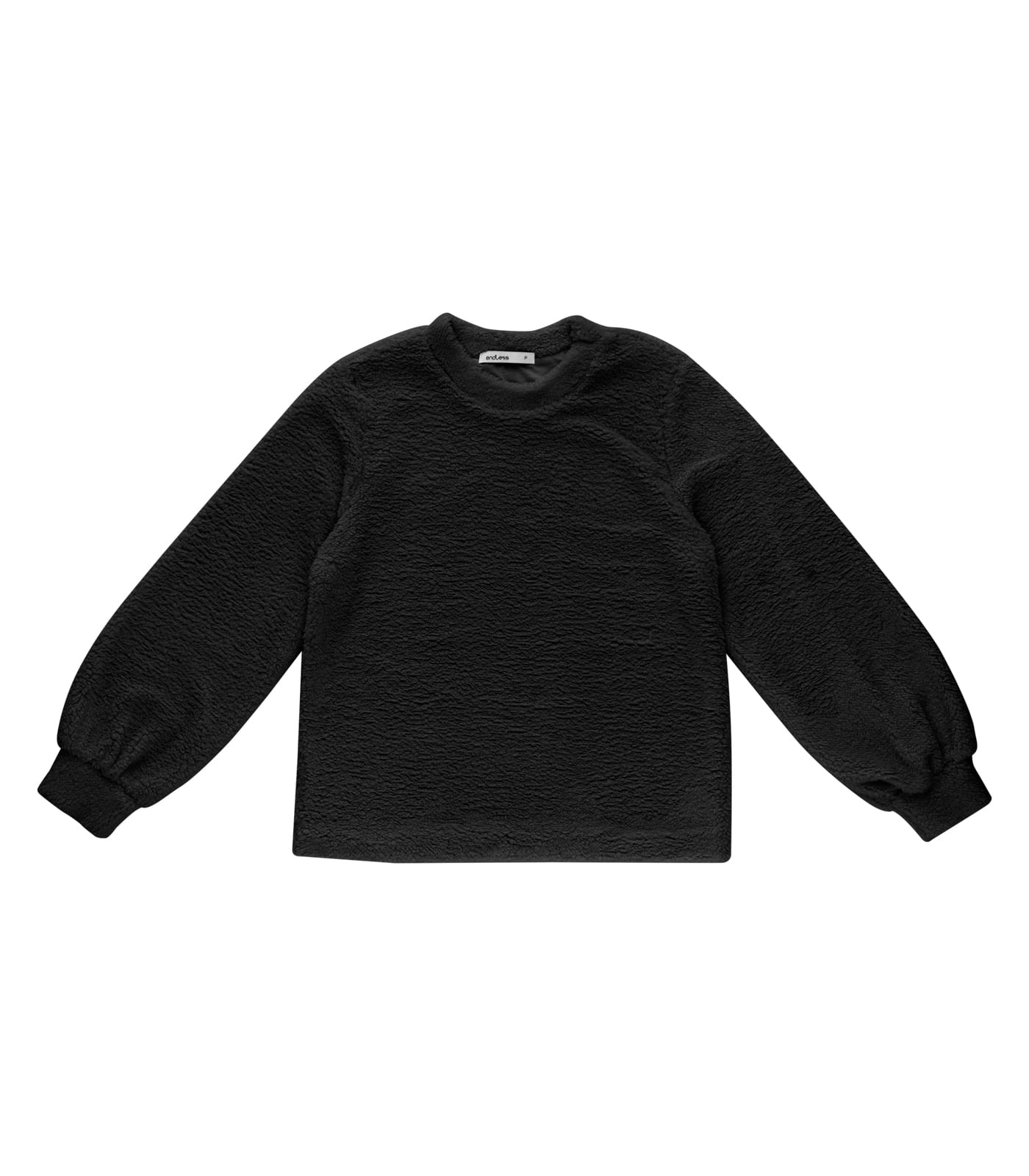 Blusão de Pelo Carneiro Feminino Endless Preto - Imagem 5