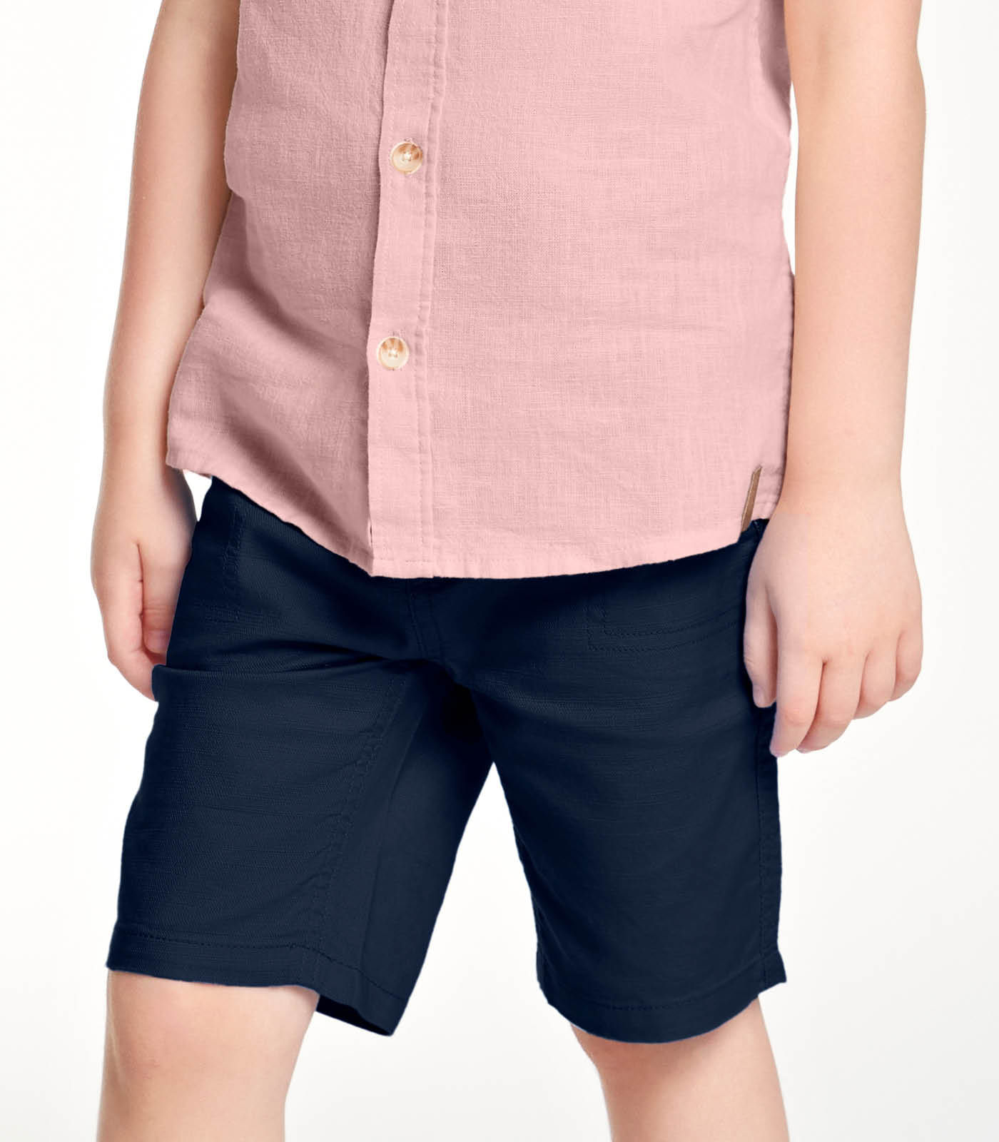 Conjunto Menino Camisa Com Bermuda Trick Nick Rosa - Imagem 6