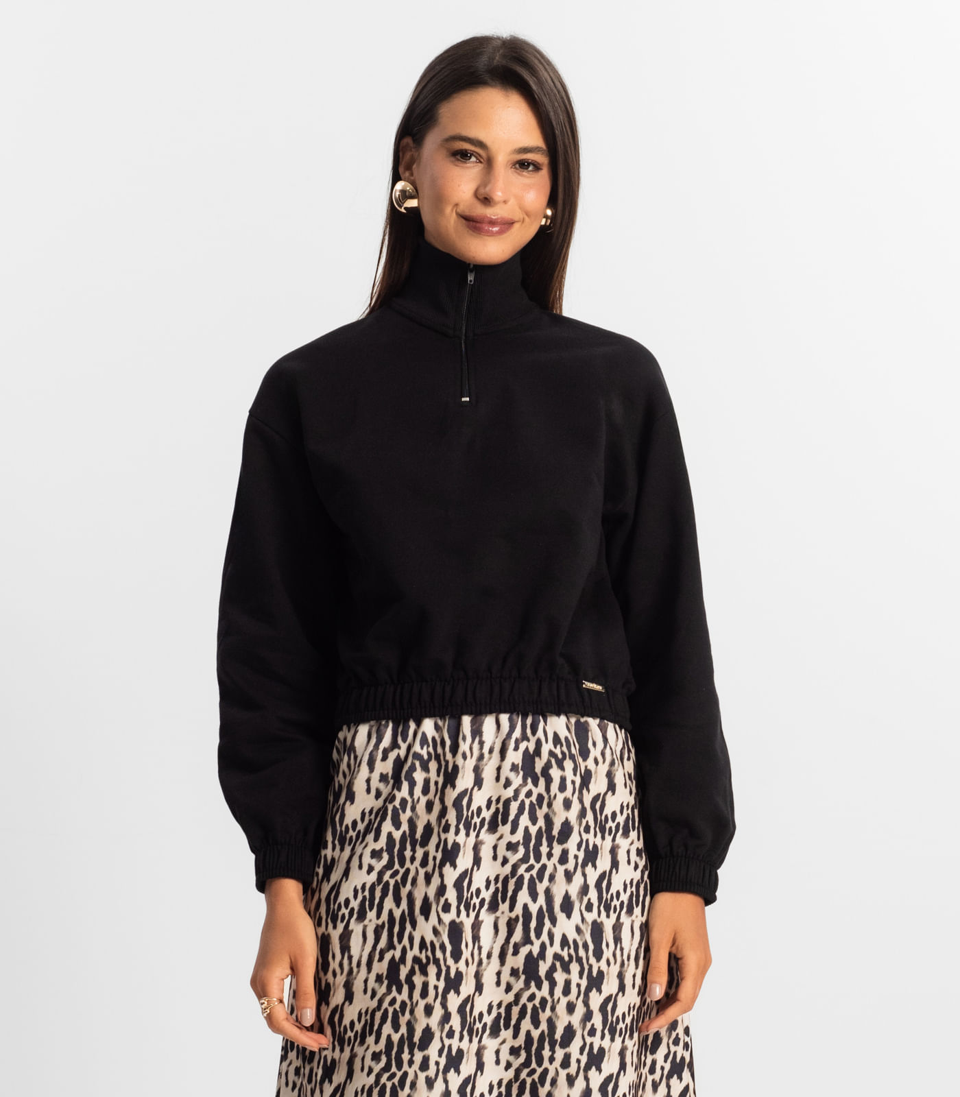 Blusão Feminino Rovitex Preto