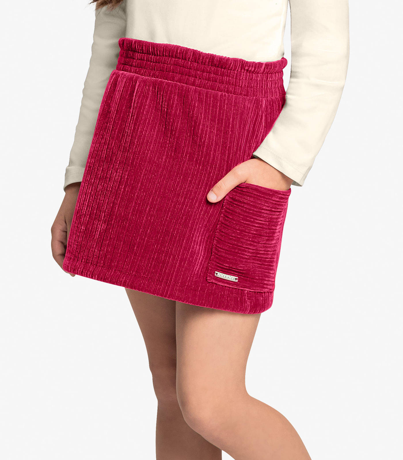 Conjunto Blusa Com Saia Trick Nick Vermelho - Imagem 3