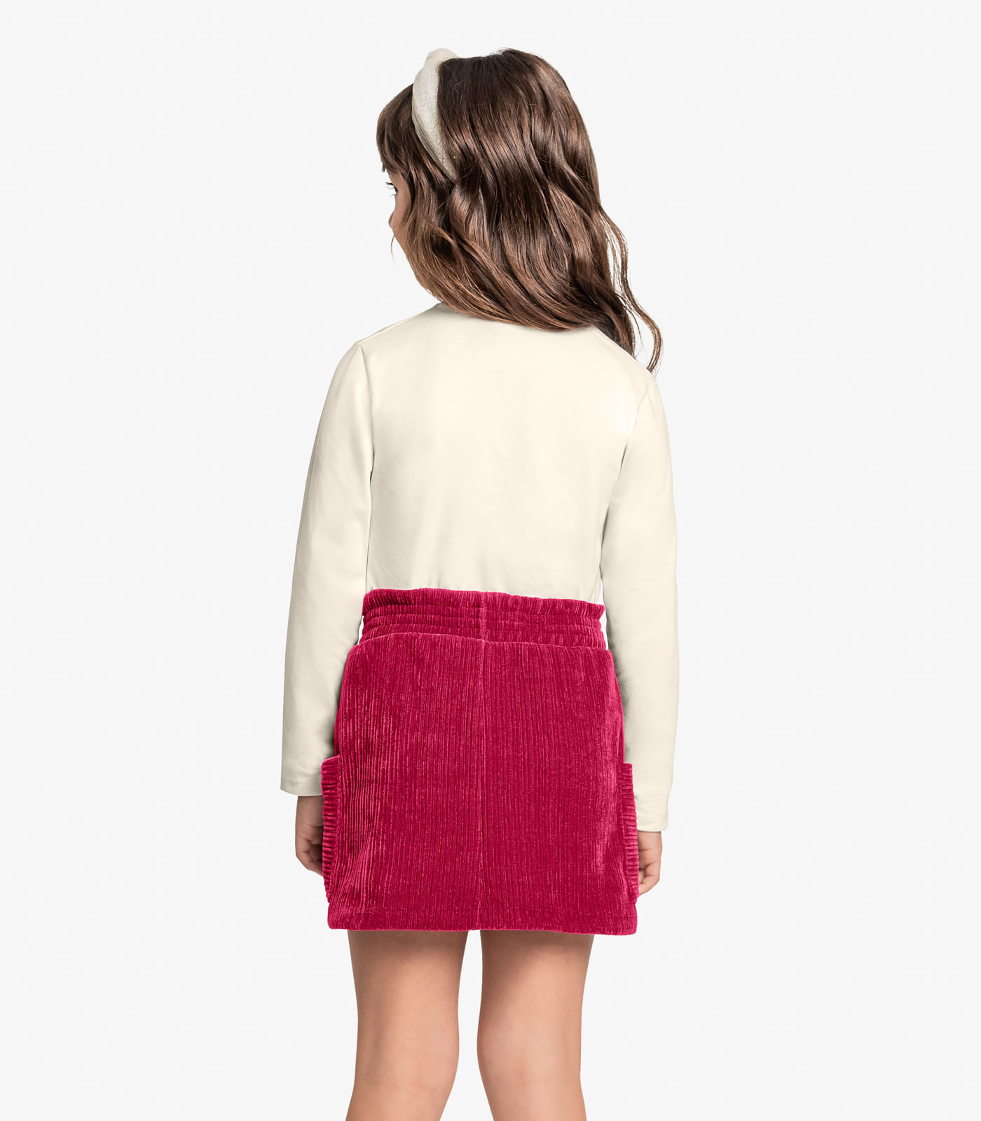 Conjunto Blusa Com Saia Trick Nick Vermelho - Imagem 4