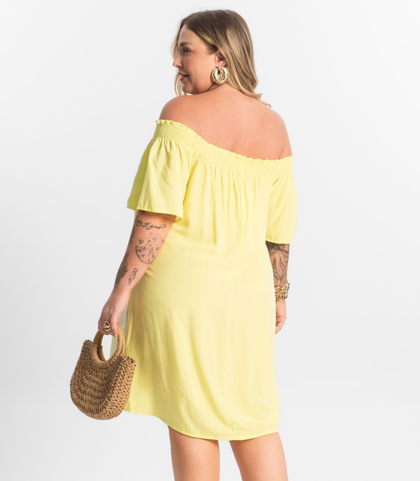 Vestido Curto Secret Glam Verde - Imagem 3