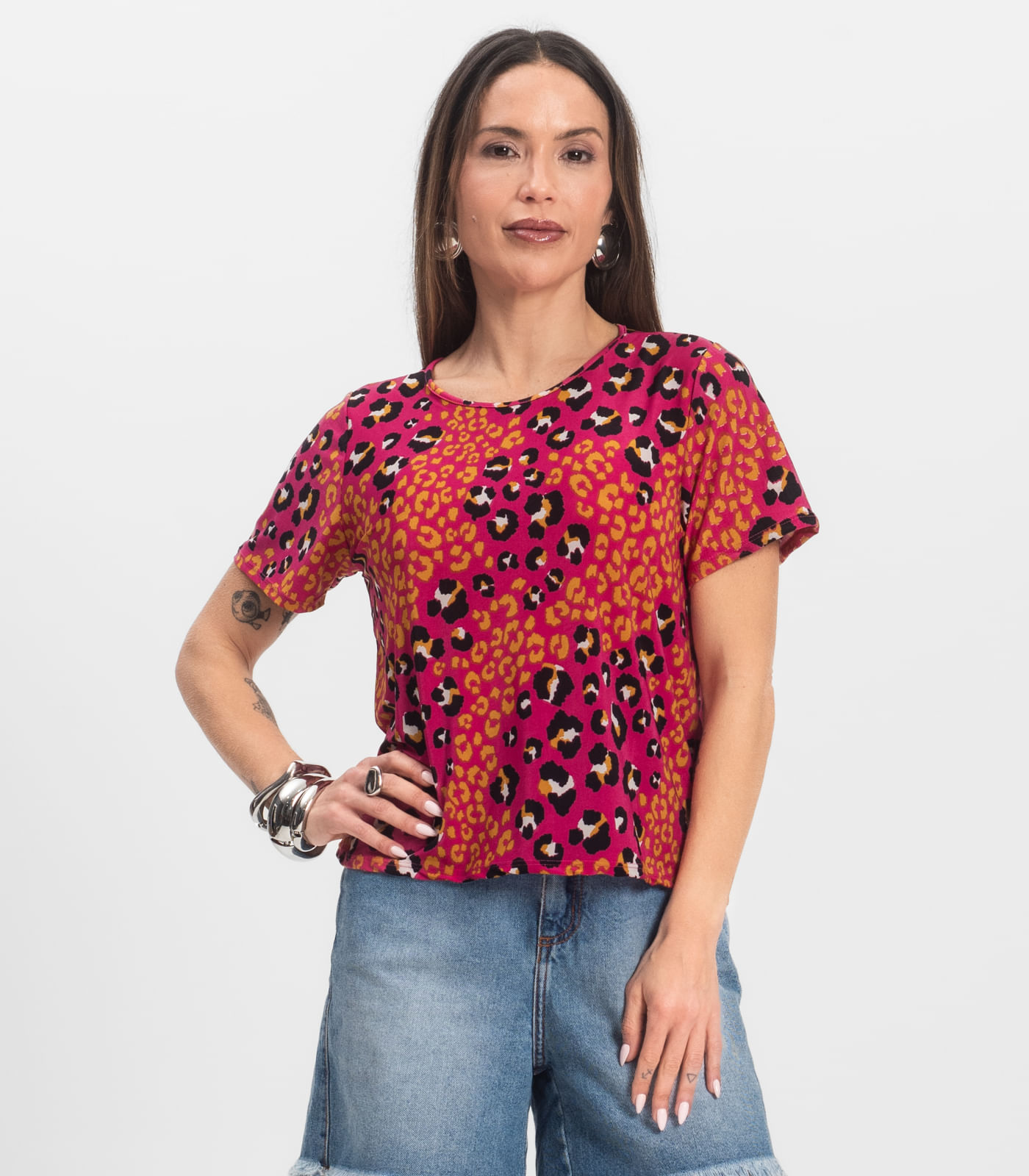 Blusa Feminina Infinita Cor Rosa