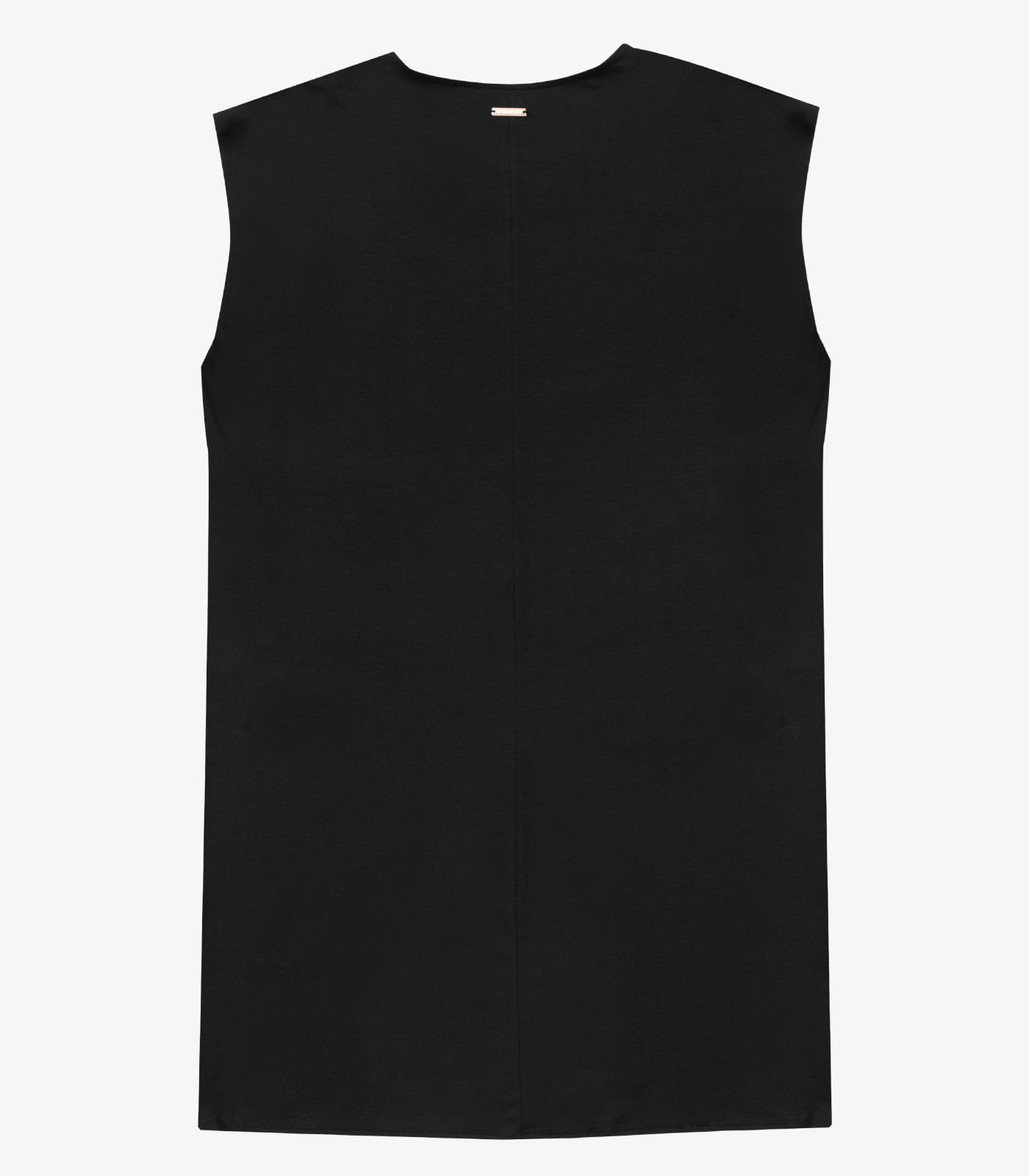 Vestido Feminino Curto Estampado Preto - Imagem 6