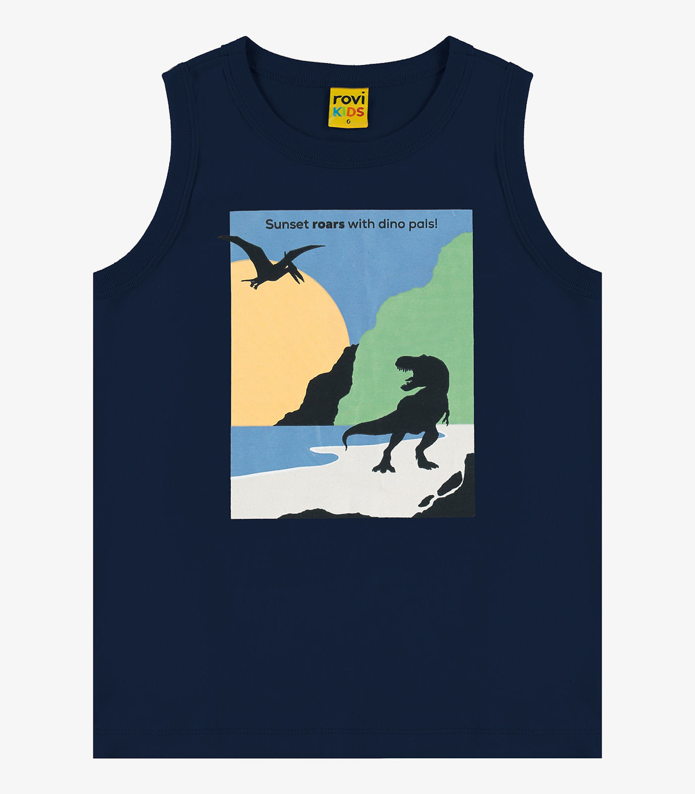 Machão Infantil Meia Malha Rovi Kids Azul