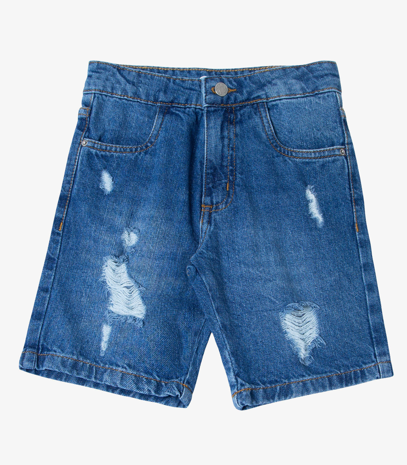 Bermuda Menino Infantil Jeans Trick Nick Azul