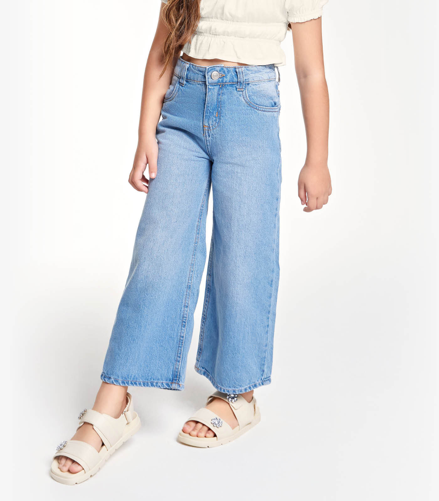 Calça Pantalona Infantil Trick Nick Azul