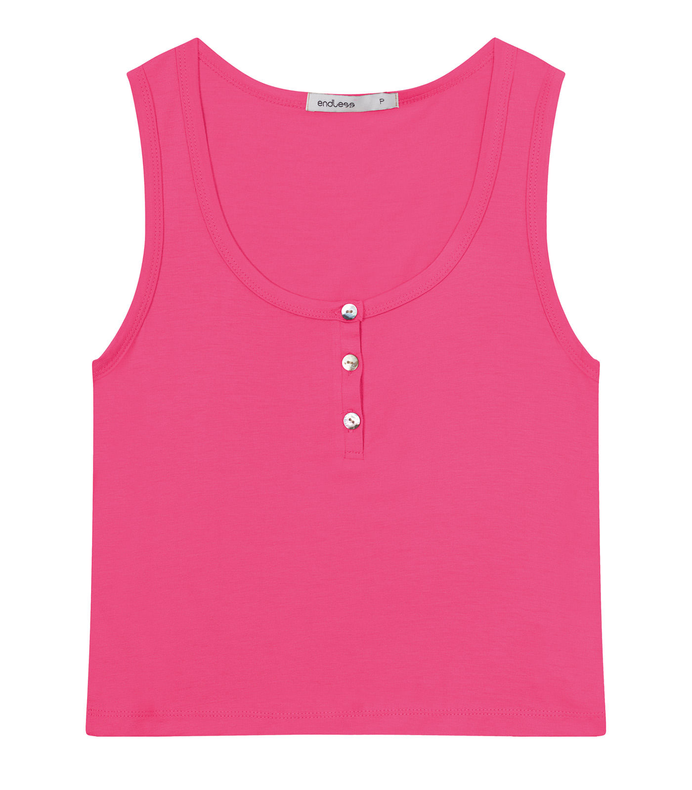 Regata De Viscotorcion Feminina Endless Rosa - Imagem 5