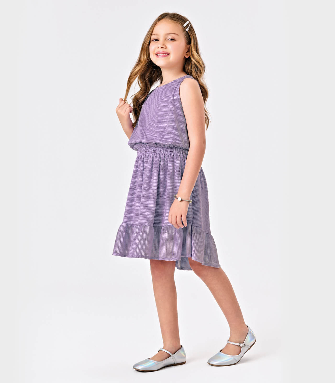 Conjunto Regata Com Saia Screen Shiny Trick Nick Roxo - Imagem 5