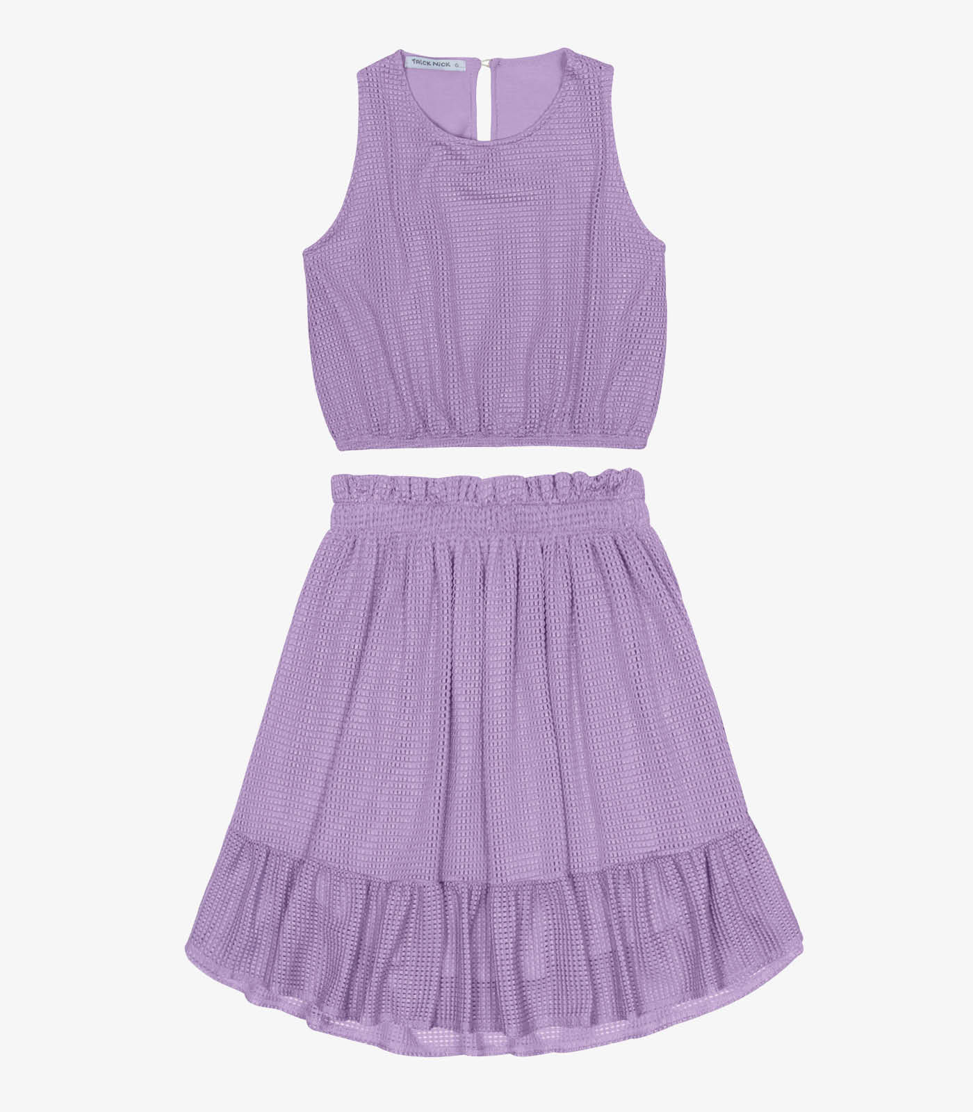 Conjunto Regata Com Saia Screen Shiny Trick Nick Roxo - Imagem 6