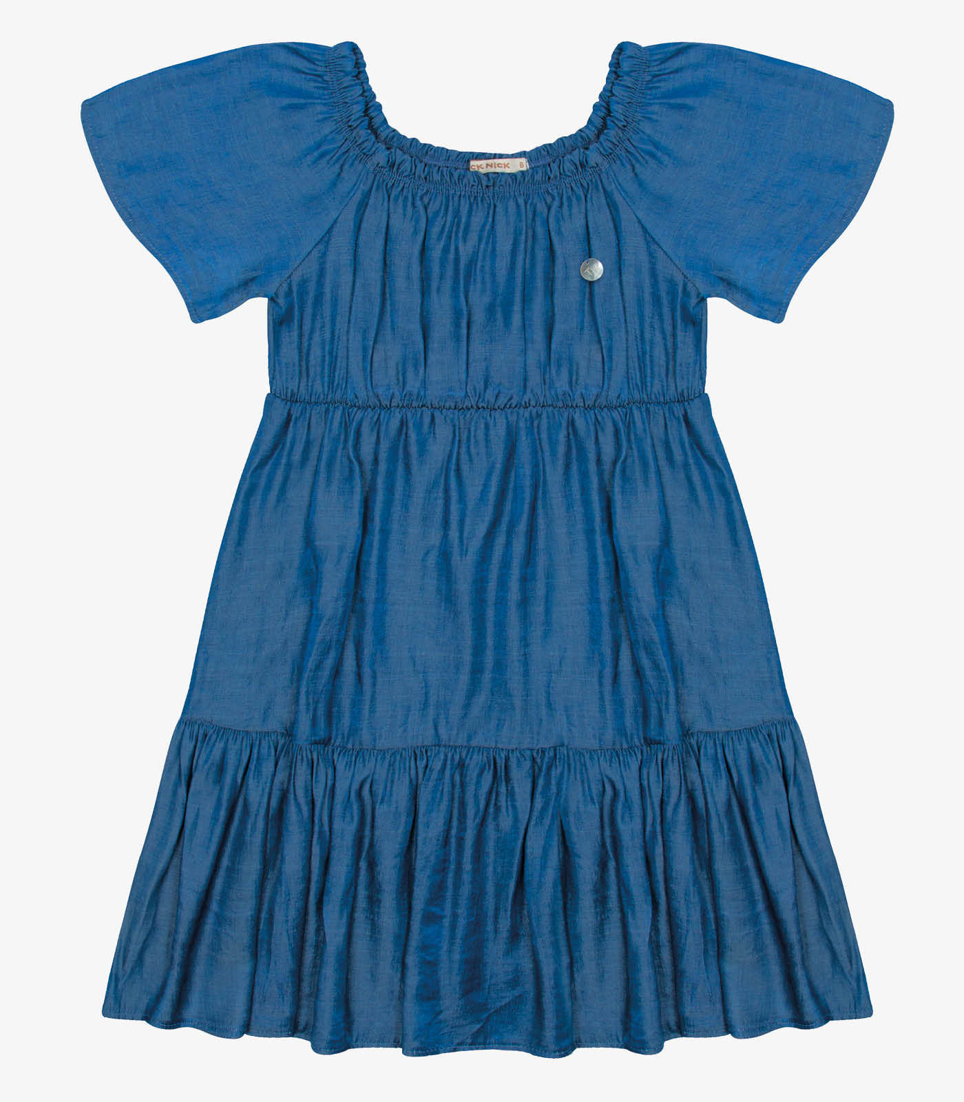 Vestido Liocel Trick Nick Azul - Imagem 5