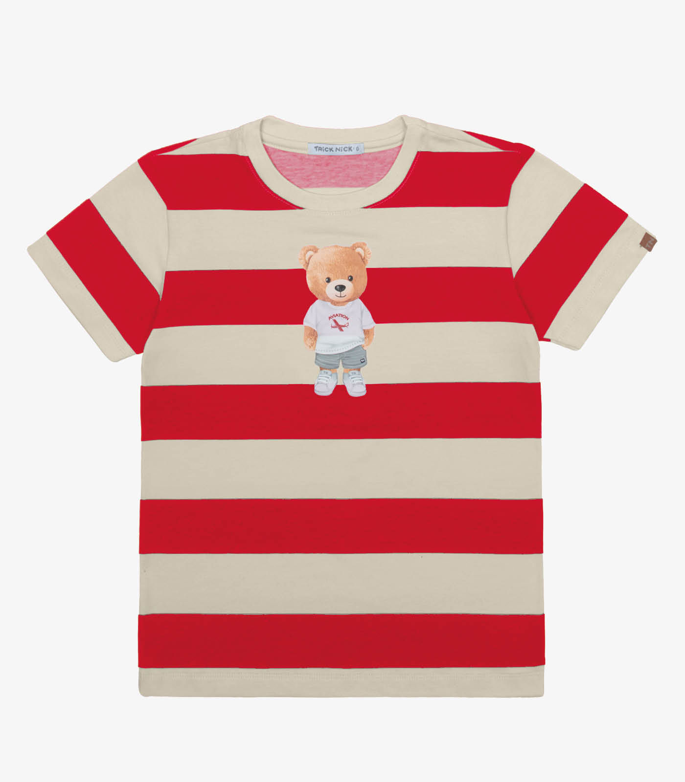 Camiseta Menino Cotton Trick Nick Vermelho