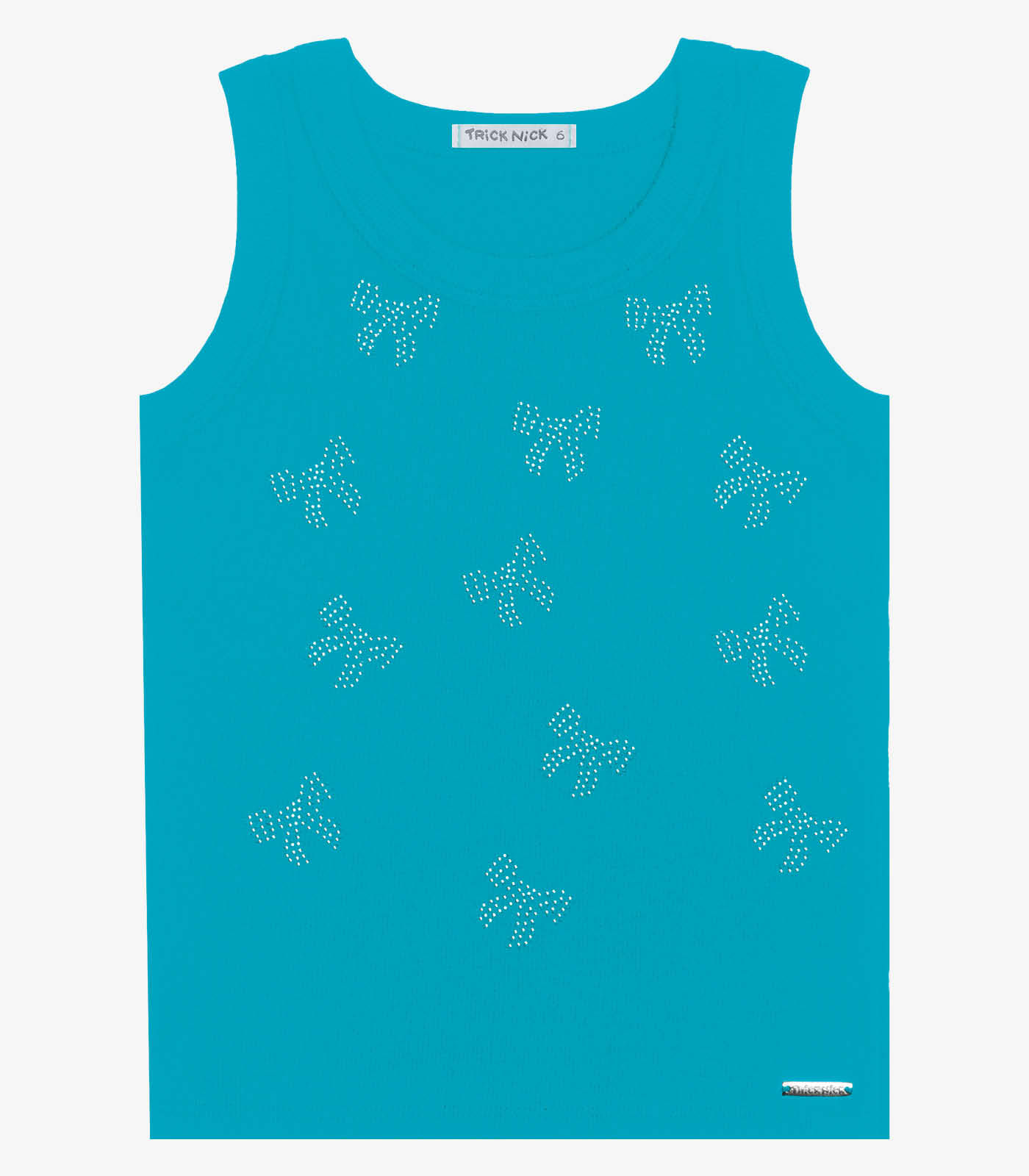 Regata Básica Infantil Feminina Trick Nick Azul