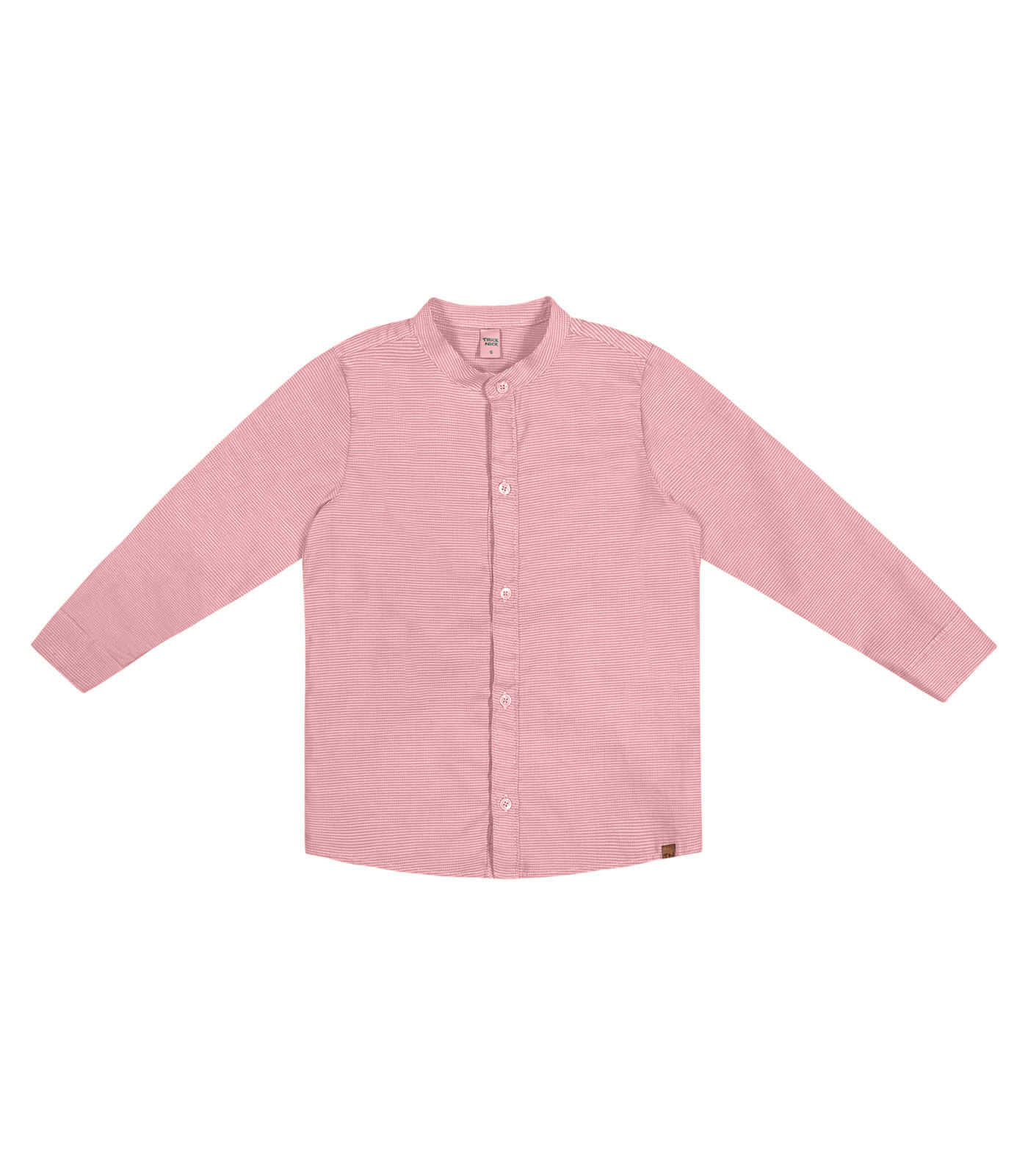 Camisa Infantil Manga Longa Trick Nick Rosa - 6