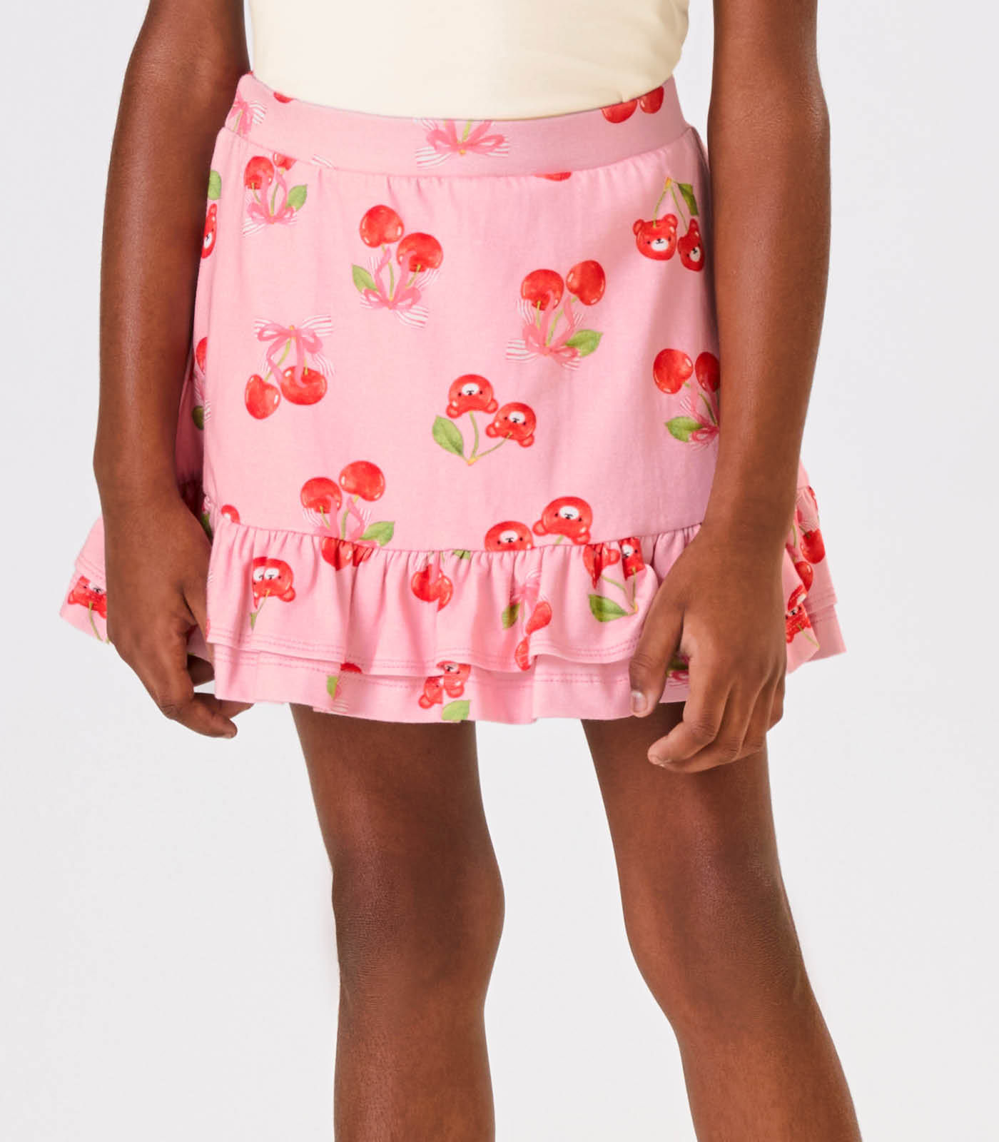 Conjunto Infantil Regata Com Saia Trick Nick Bege - Imagem 3
