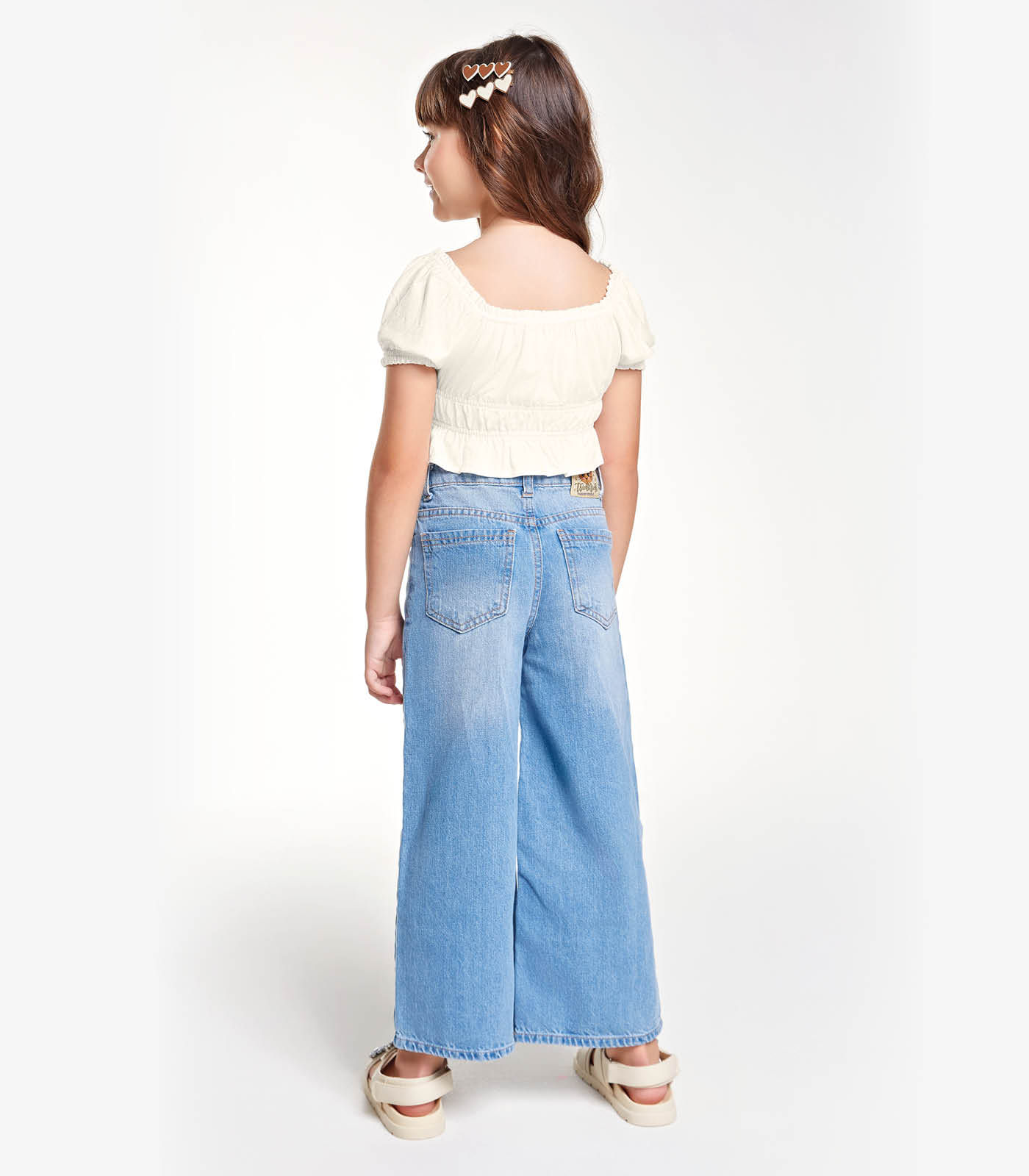 Calça Pantalona Infantil Trick Nick Azul - Imagem 2