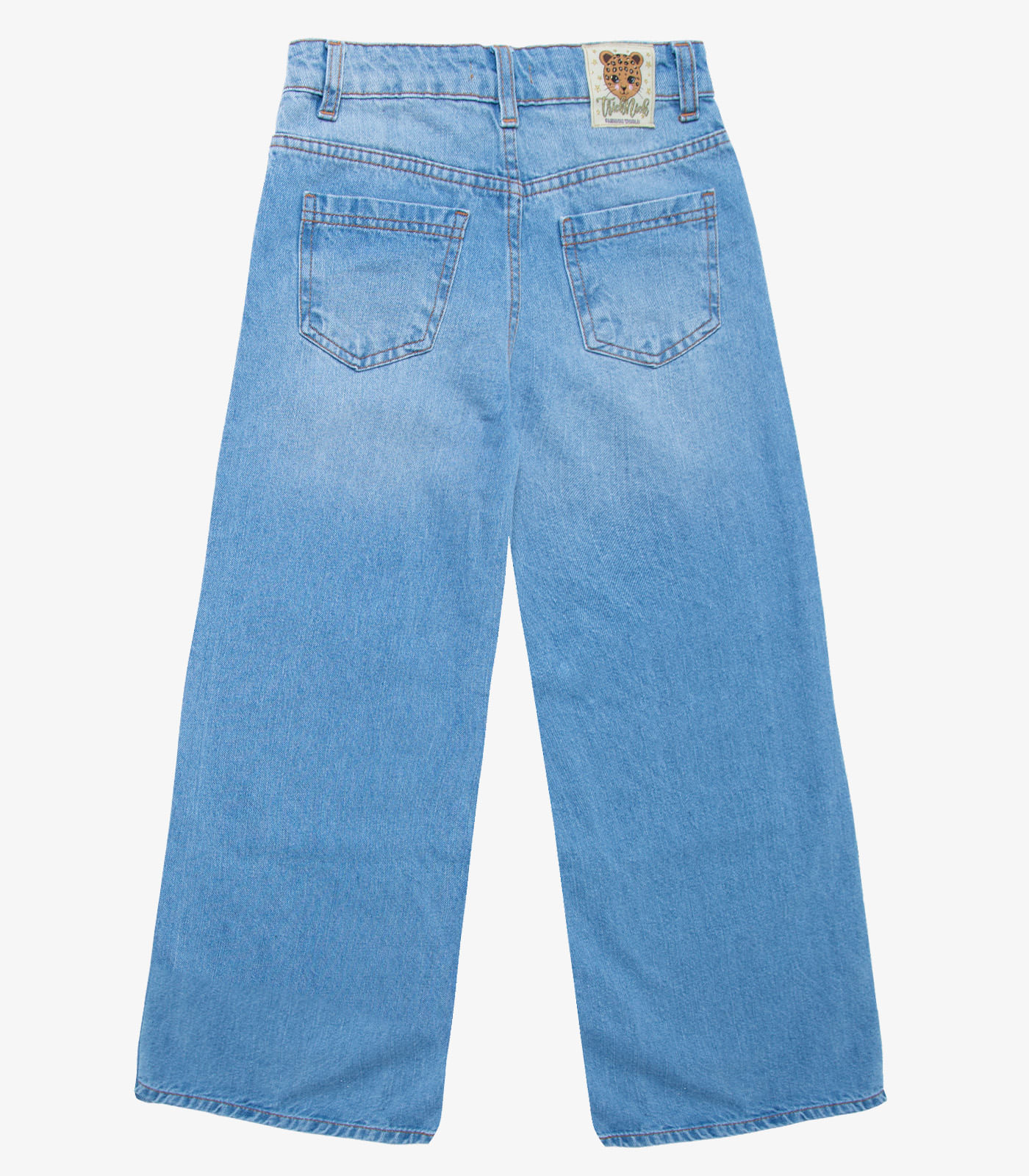 Calça Pantalona Infantil Trick Nick Azul - Imagem 5