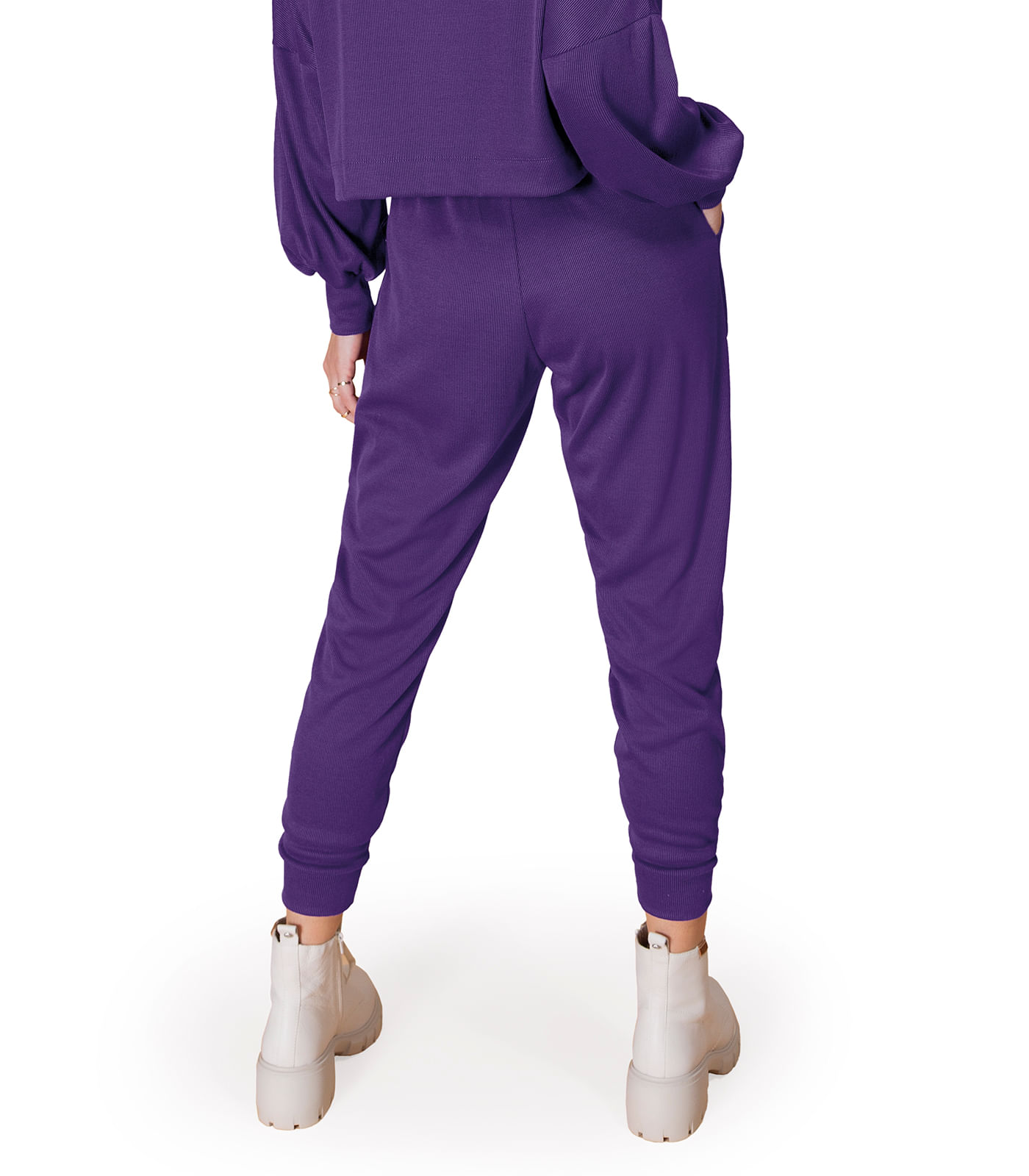 Calça Jogger Rovitex Roxo - Imagem 2
