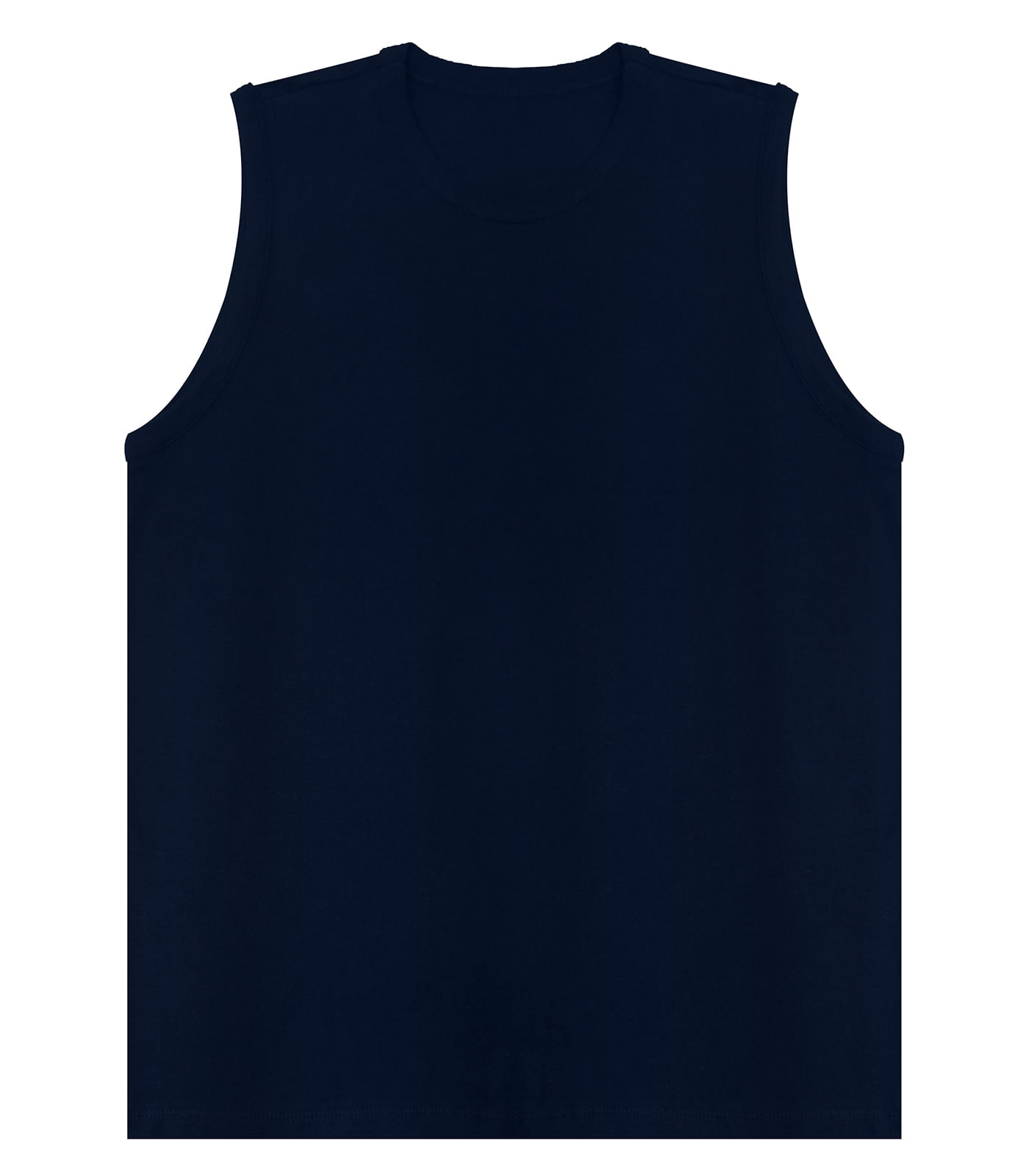 Regata Masculina Básica Rovitex Azul - Imagem 3