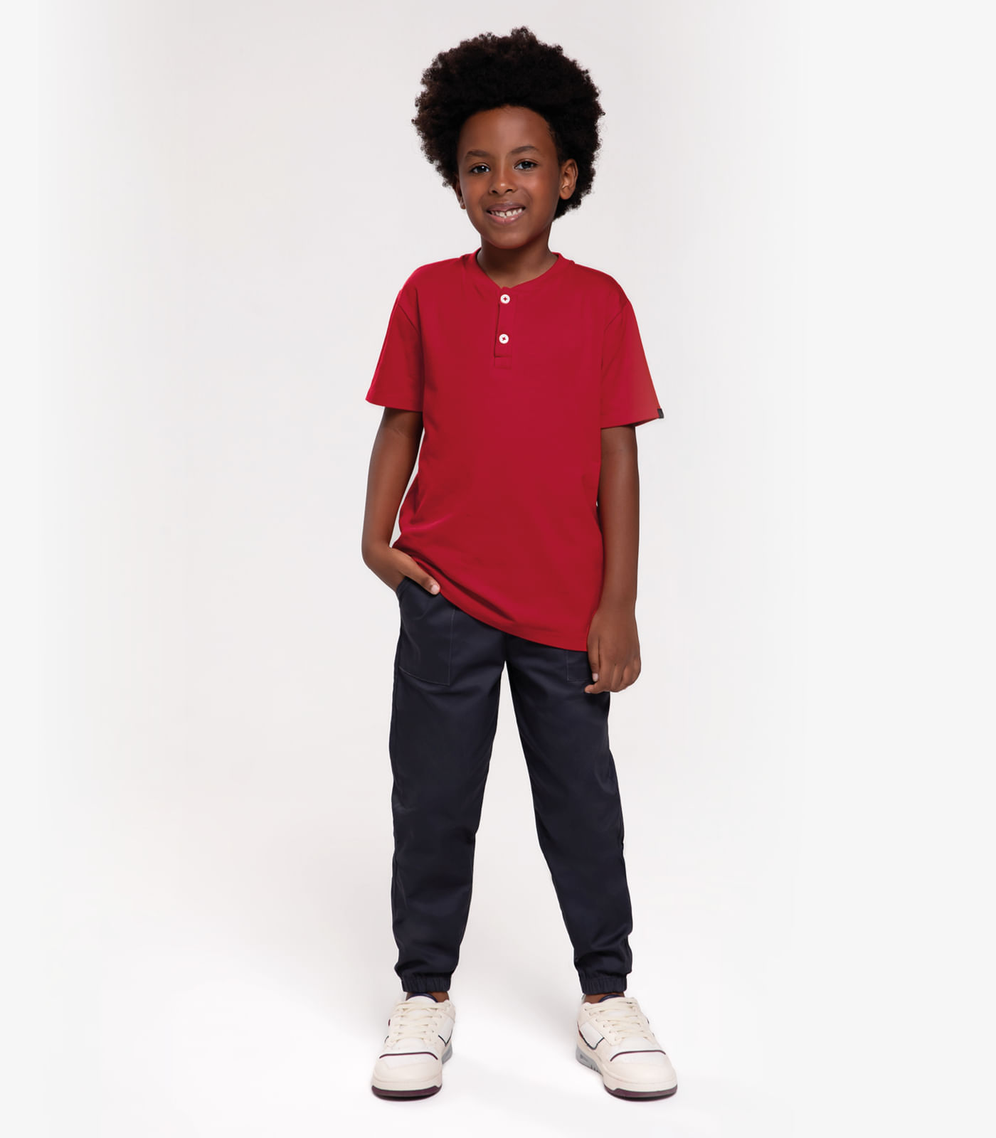Calça Infantil Menino Trick Nick Cinza