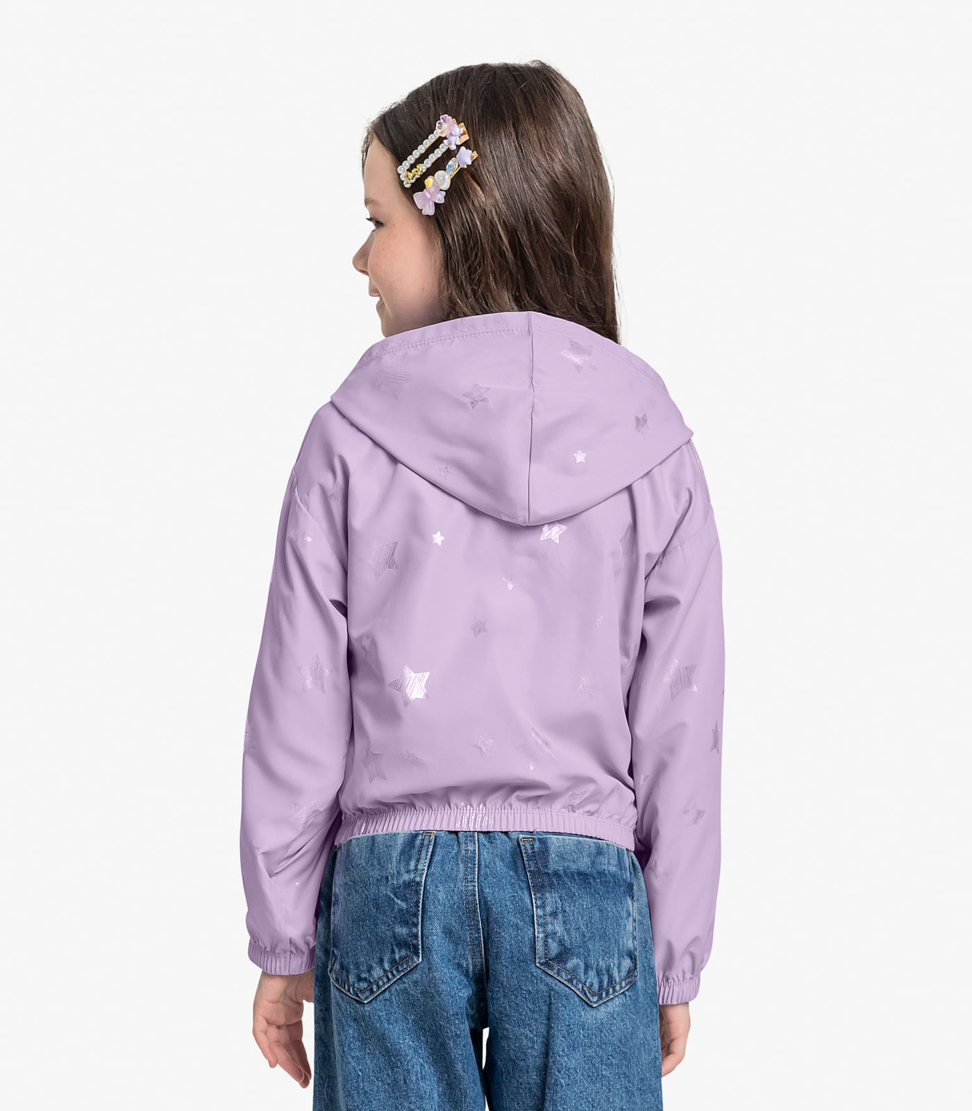 Jaqueta com Capuz Trick Nick Roxo - Imagem 3