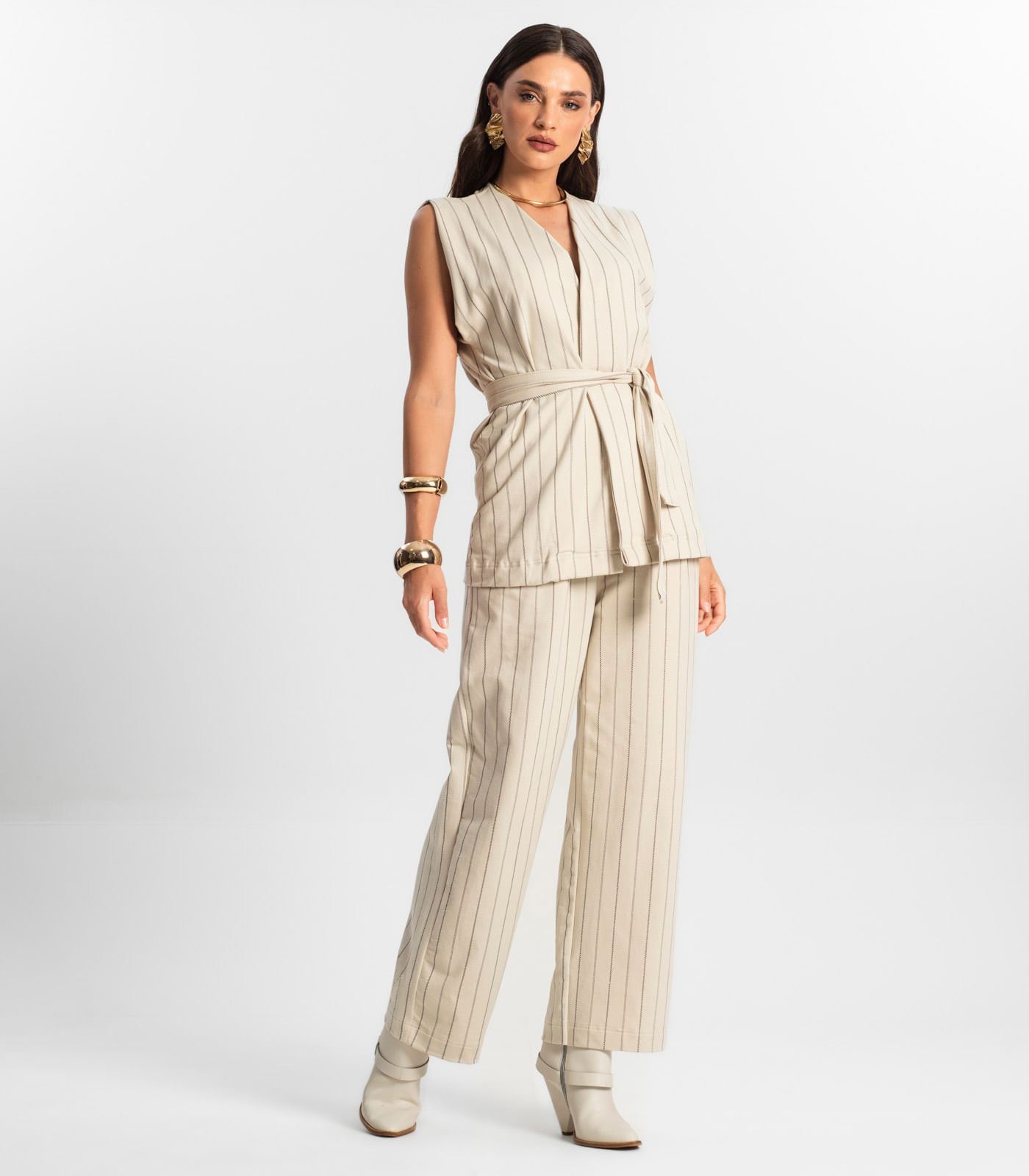 Calça Feminina de Molecotton Endless Bege