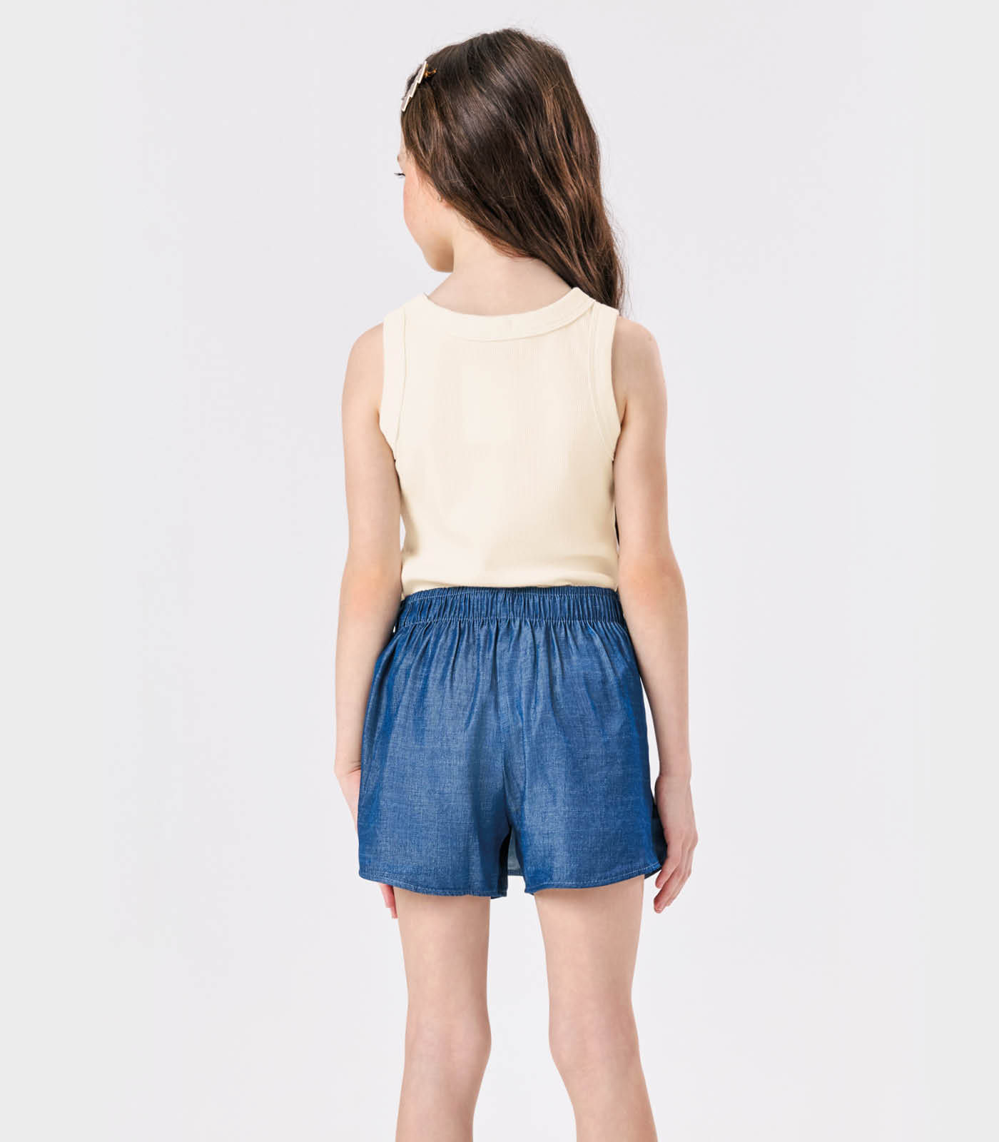 Conjunto Regata Com Shorts Saia Trick Nick Azul - Imagem 4