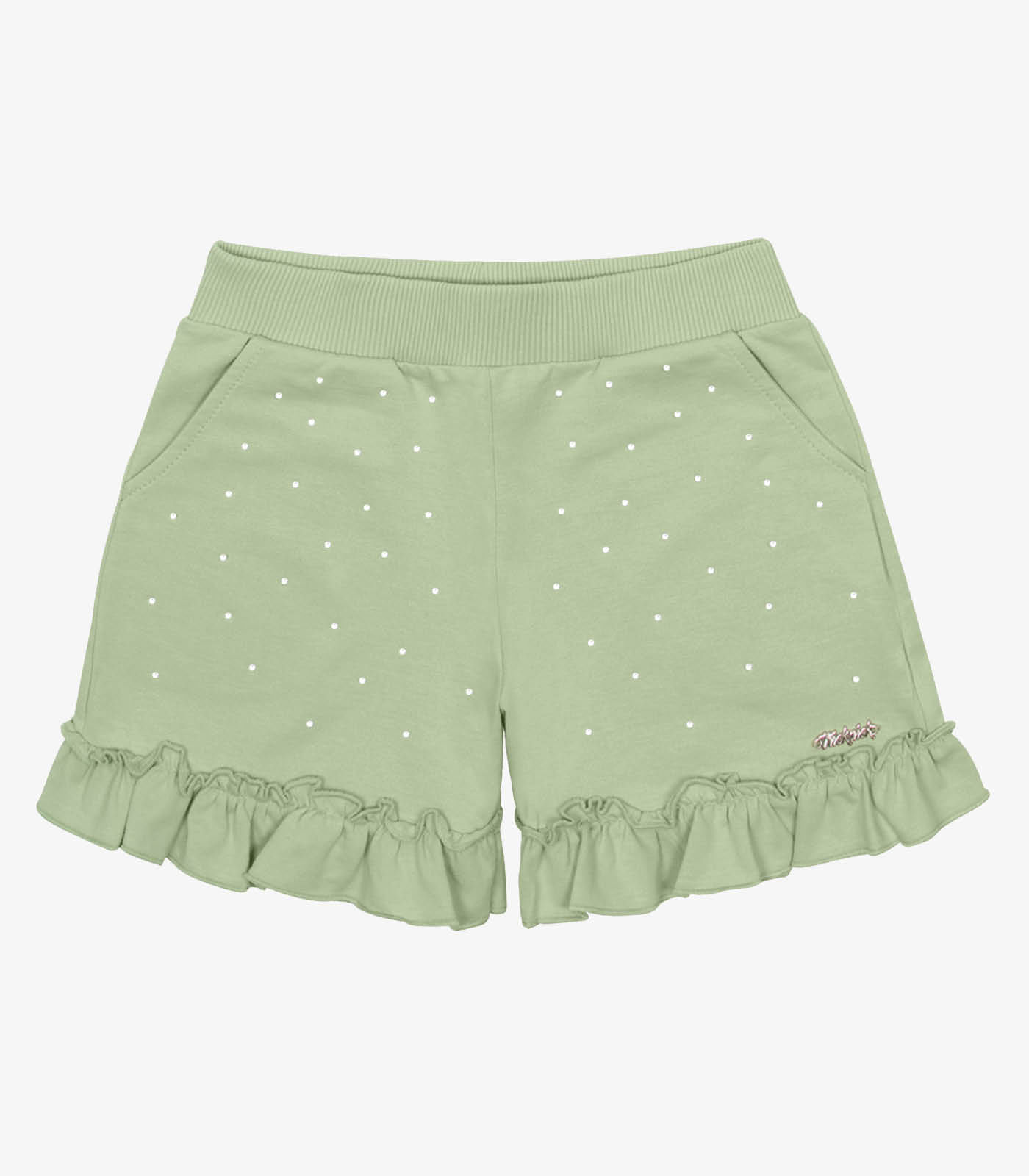 Shorts Infantil Moletinho Trick Nick Verde - Imagem 5