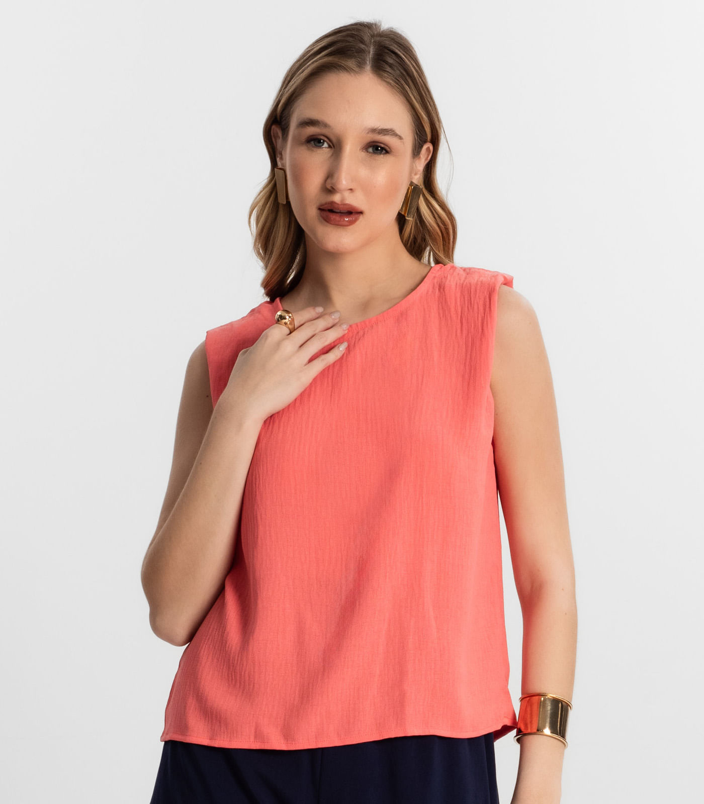 Regata Feminina Air Flow Endless Rosa - Imagem 2