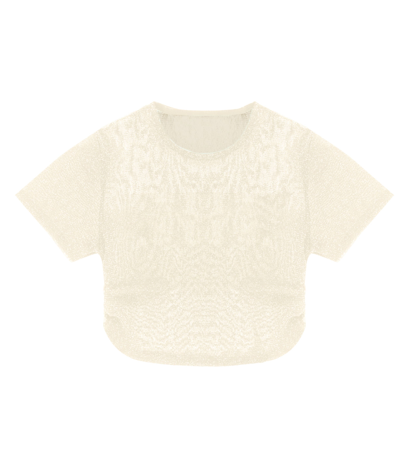 Blusa Com Sobreposição Juvenil Feminina Minty Bege