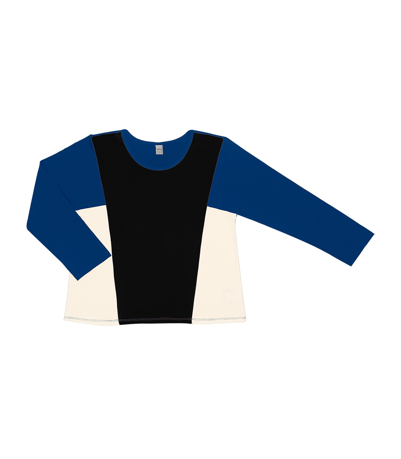 Blusa Manga 7/8 Rovitex Azul - Imagem 5