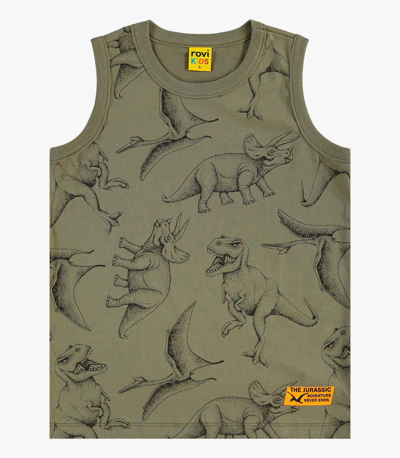 Machão Infantil Masculino Meia Malha Rovi Kids Verde