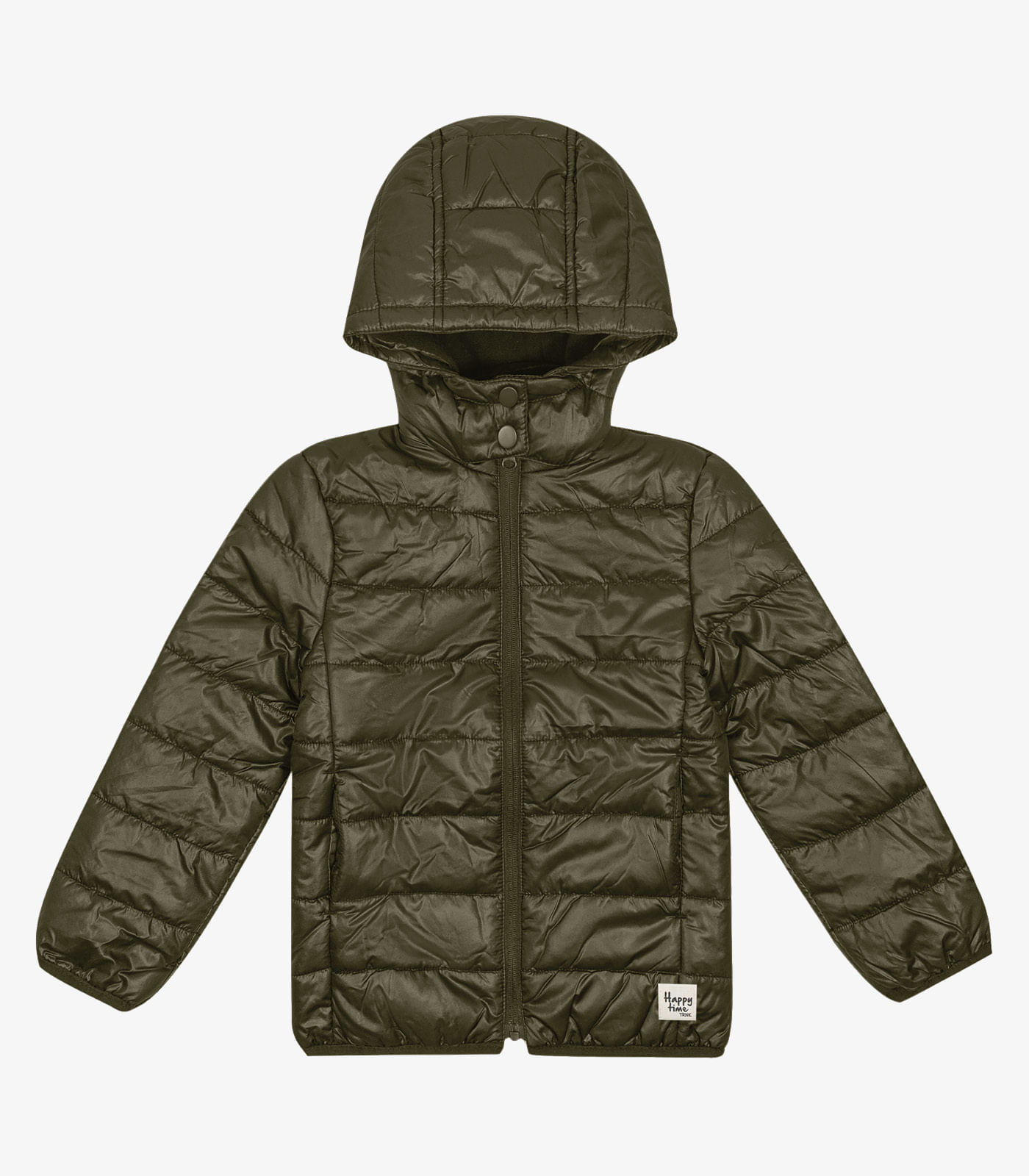 Jaqueta Infantil Puffer Trick Nick Verde