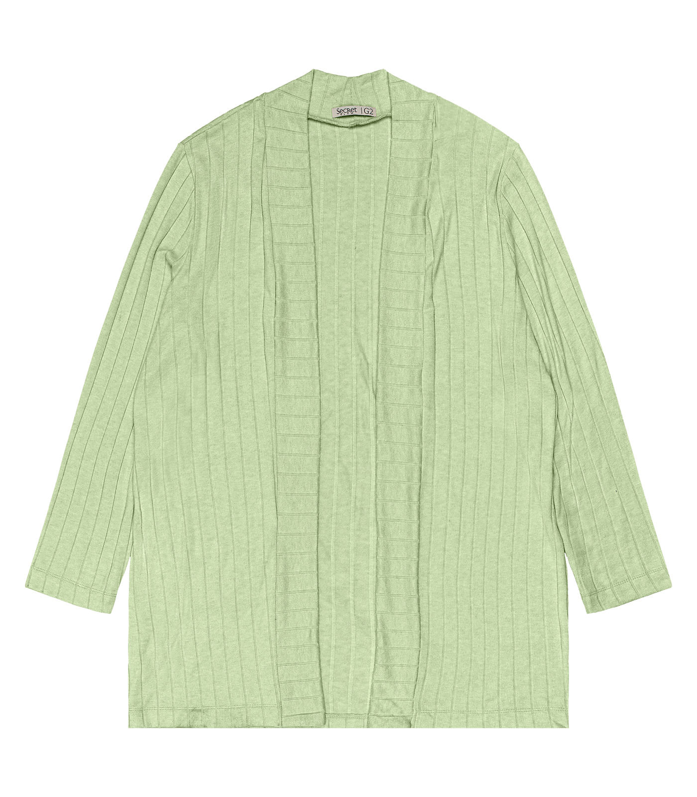 Cardigan Plus Size Feminino Secret Glam Verde