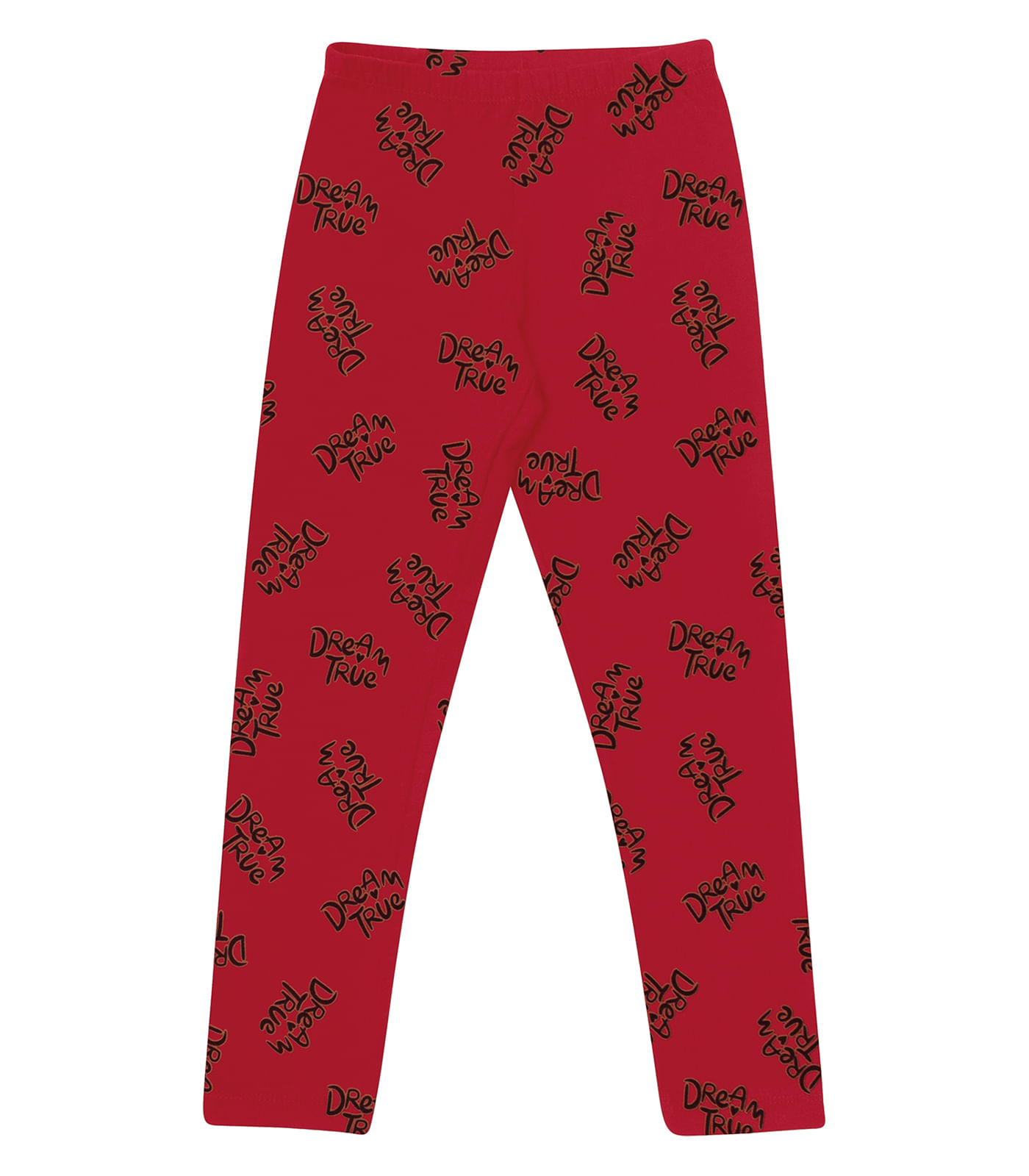 Legging Infantil Estampada Molecotton Rovitex Kids Vermelho - 16