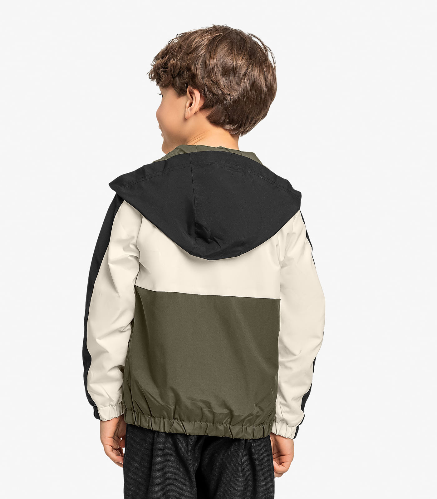 Jaqueta Infantil Em Microfibra Trick Nick Verde - Imagem 3