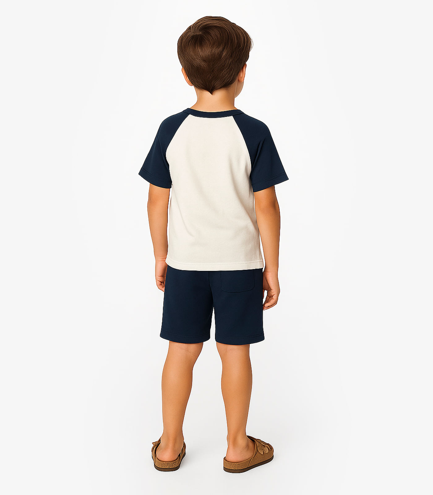 Conjunto Infantil Camiseta com Bermuda Trick Nick Azul - Imagem 2